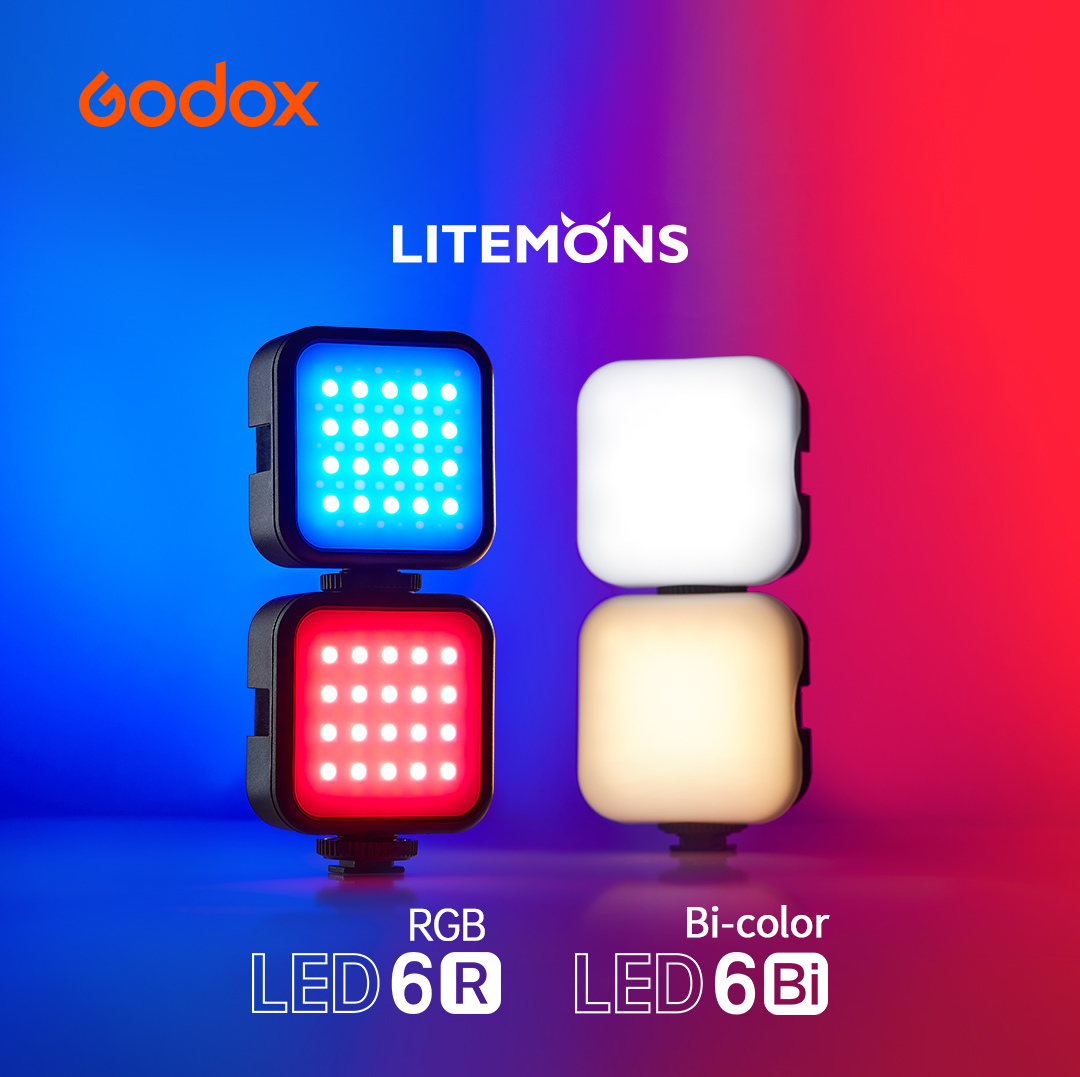 картинка Осветитель светодиодный Godox LITEMONS LED6R RGB накамерный от магазина Ultra-mart
