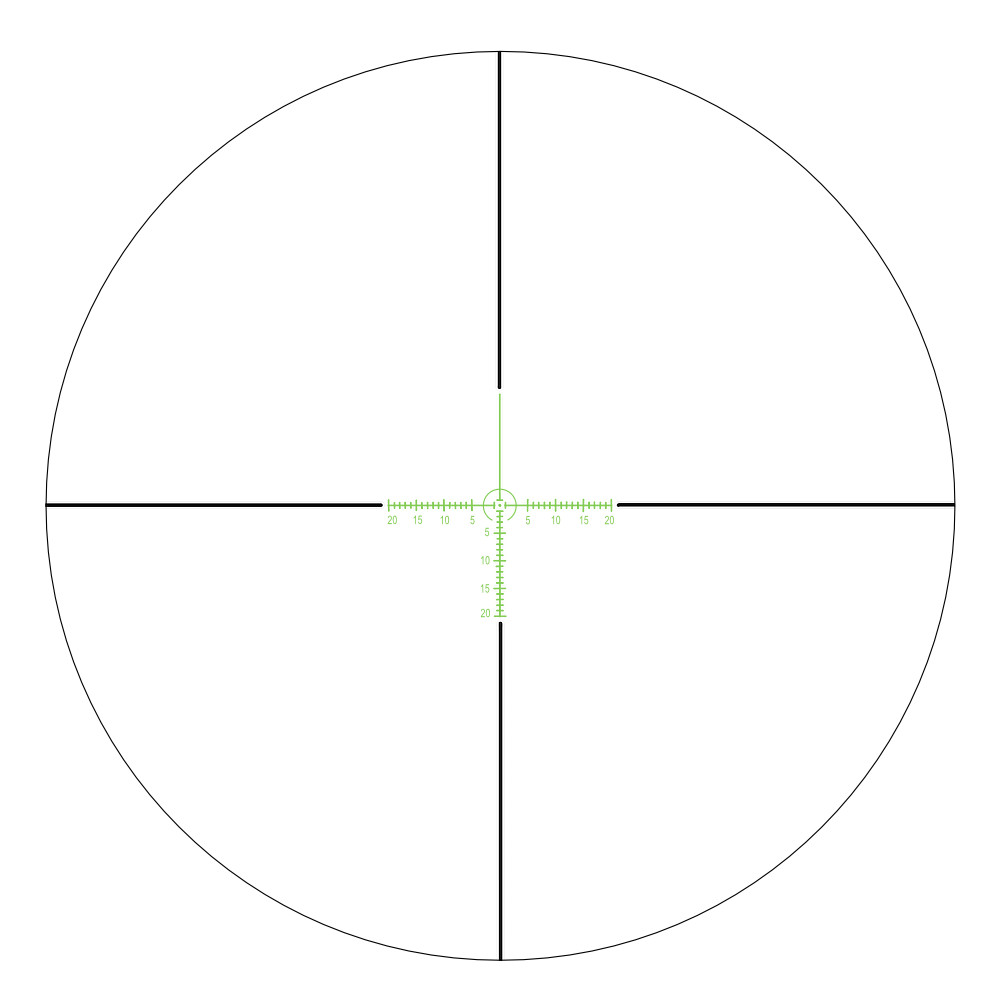 картинка Прицел оптический Veber Black Russian 1-4х24 RG загонник, арт.26245 от магазина Ultra-mart