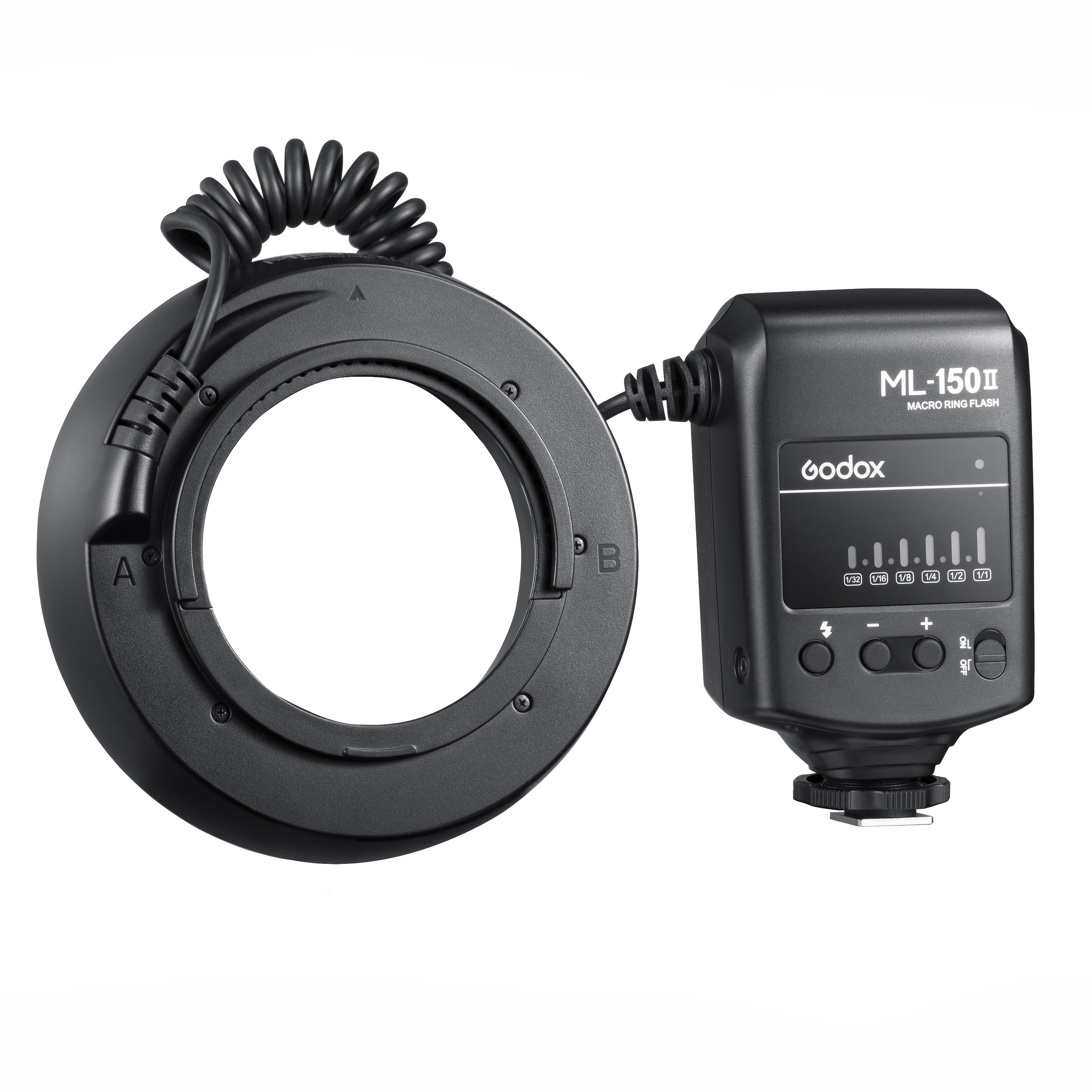 картинка Вспышка для макросъемки Godox ML-150II кольцевая, 12GN, арт.30093 от магазина Ultra-mart