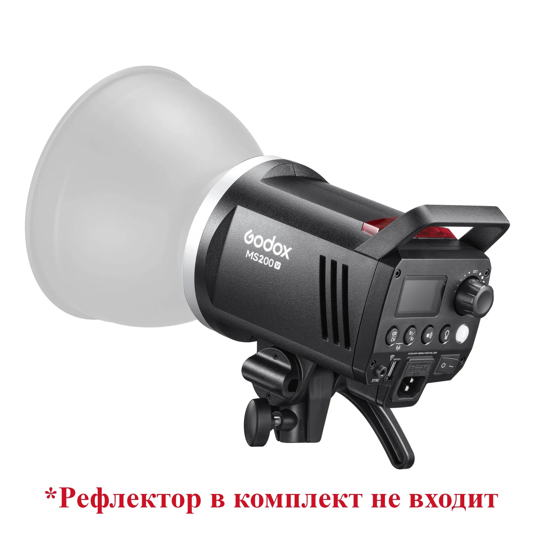 картинка Вспышка студийная Godox MS200V,  байонет Bowens, LED-лампа 10Вт,  арт.29930 от магазина Ultra-mart