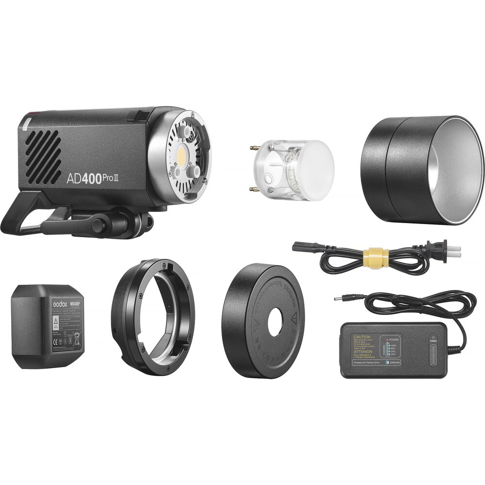 картинка Вспышка аккумуляторная Godox Witstro AD400ProII, 400Дж, арт.33015 от магазина Ultra-mart