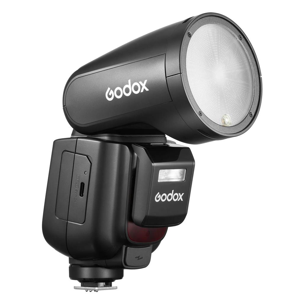 картинка Вспышка накамерная с круглой головкой Godox V1Pro N TTL для Nikon, арт. 31644 от магазина Ultra-mart