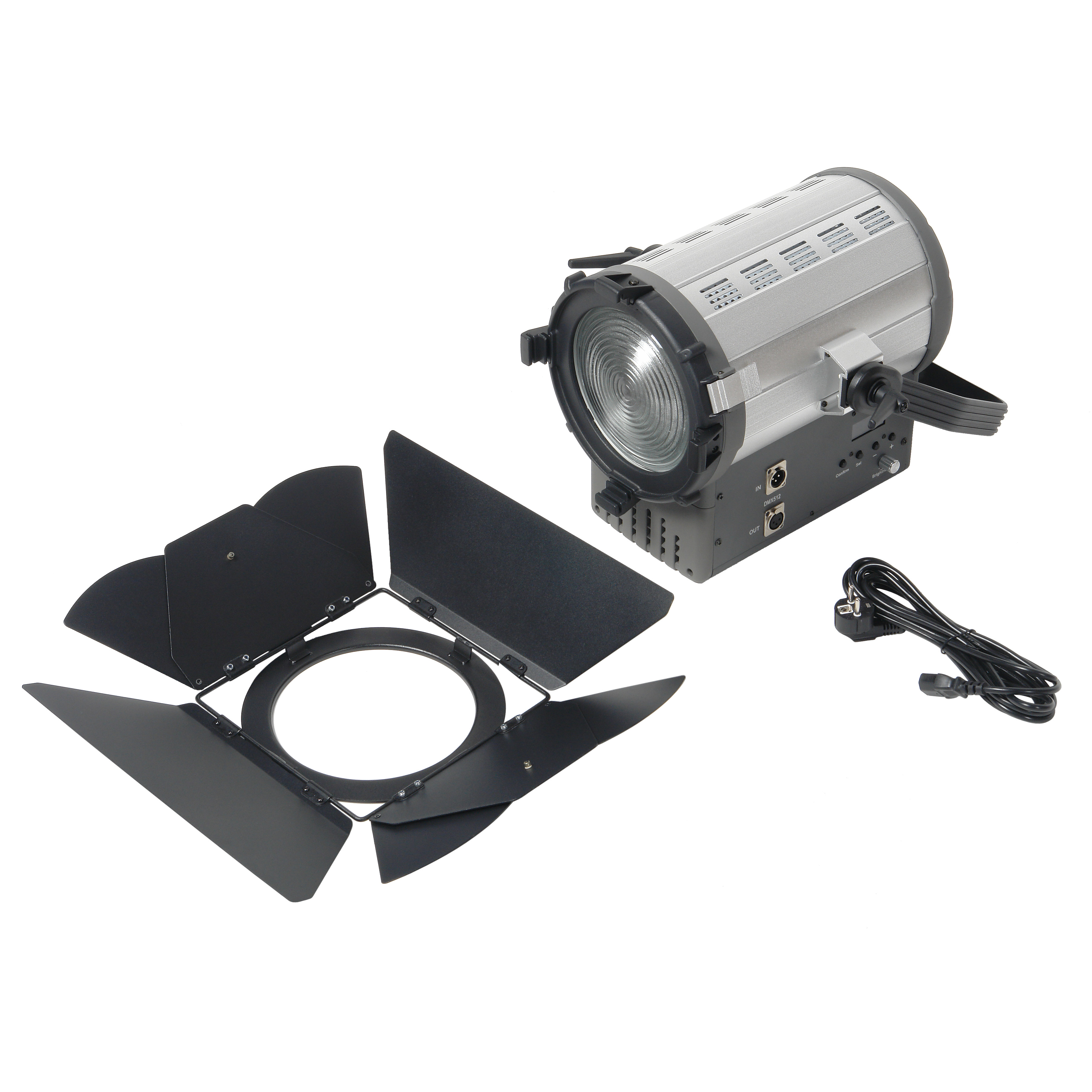 картинка Осветитель студийный GreenBean Fresnel 300 LED X3 DMX от магазина Ultra-mart