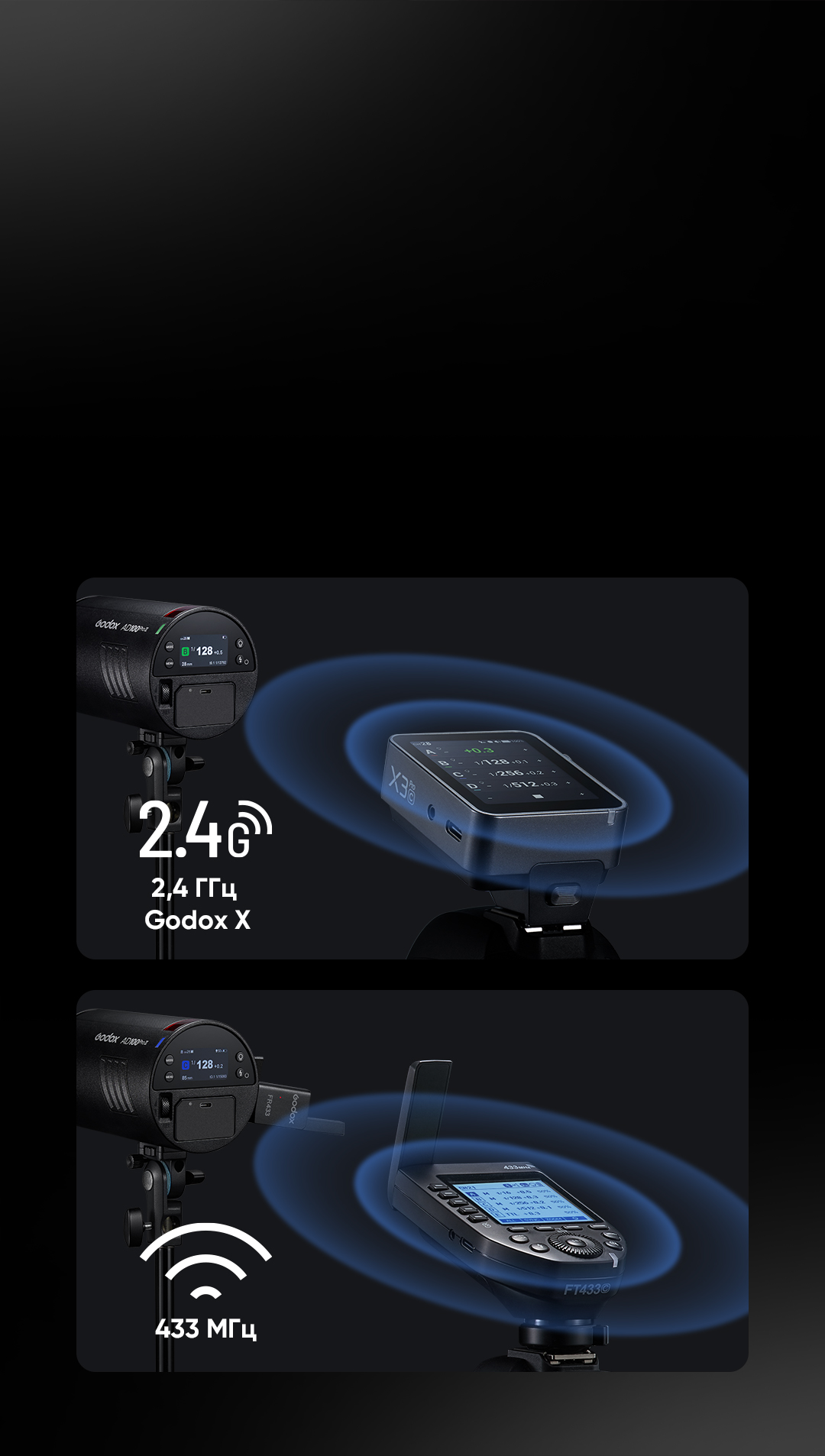 картинка Вспышка аккумуляторная Godox Witstro AD100ProII от магазина Ultra-mart