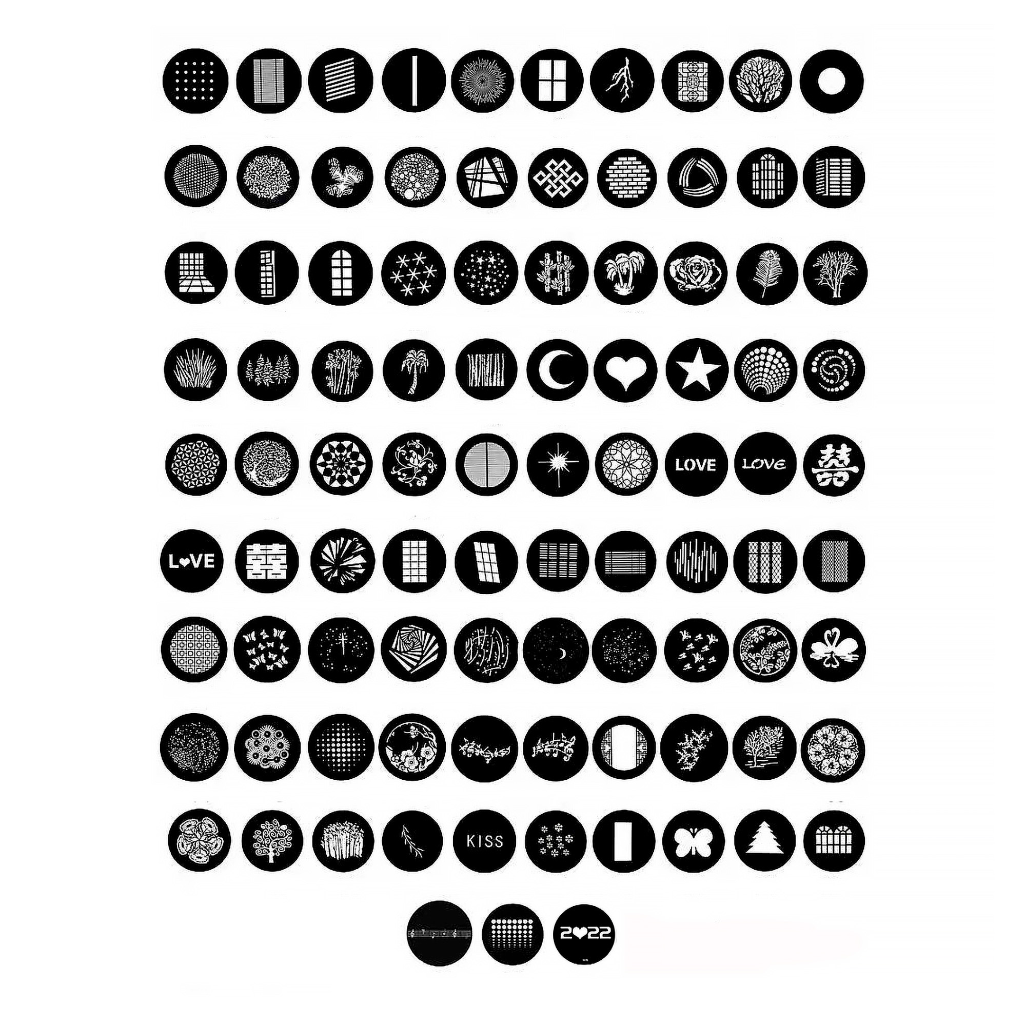 картинка Набор масок Гобо Falcon Eyes Gobo 93 от магазина Ultra-mart