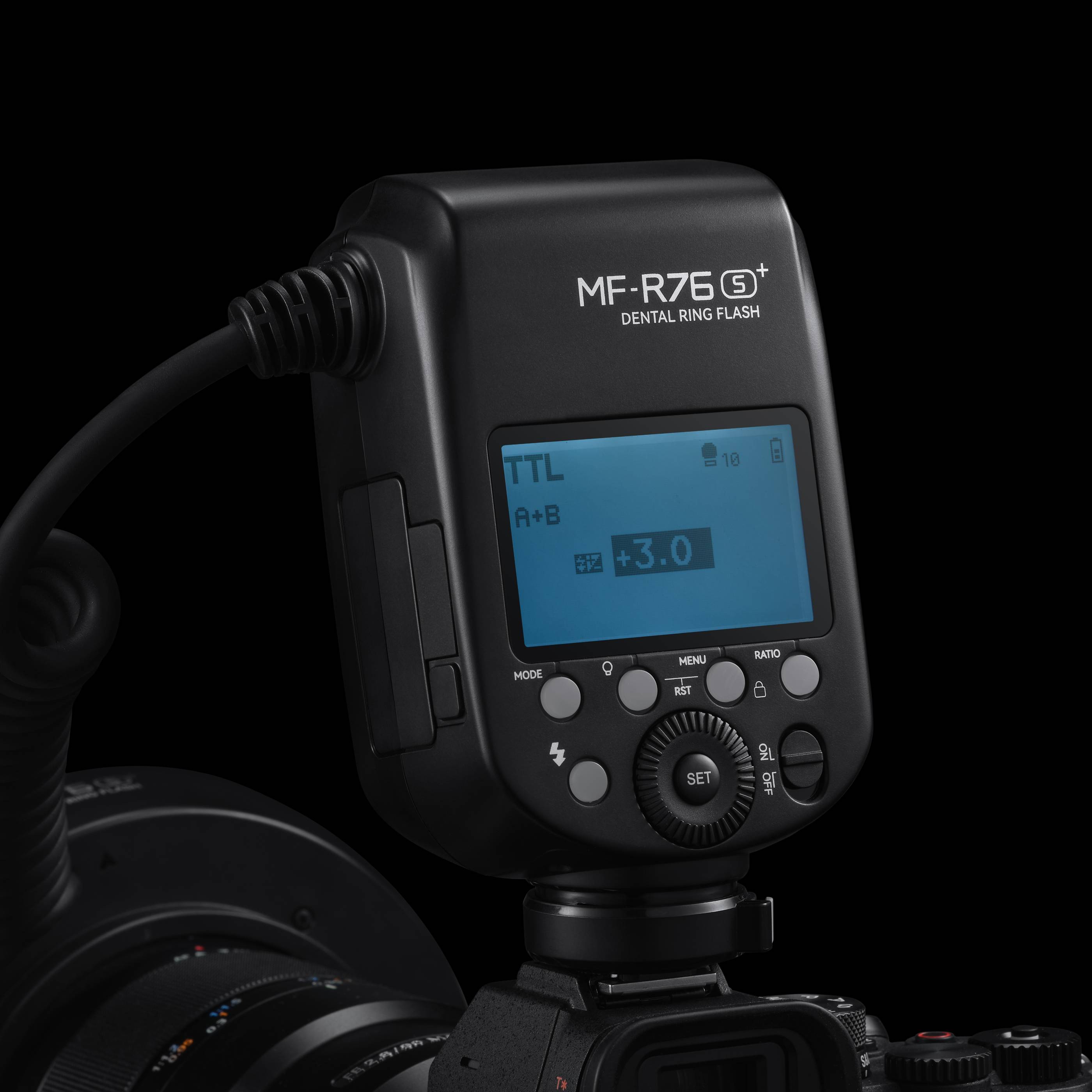 картинка Вспышка для макросъемки Godox MF-R76S+ TTL для Sony от магазина Ultra-mart