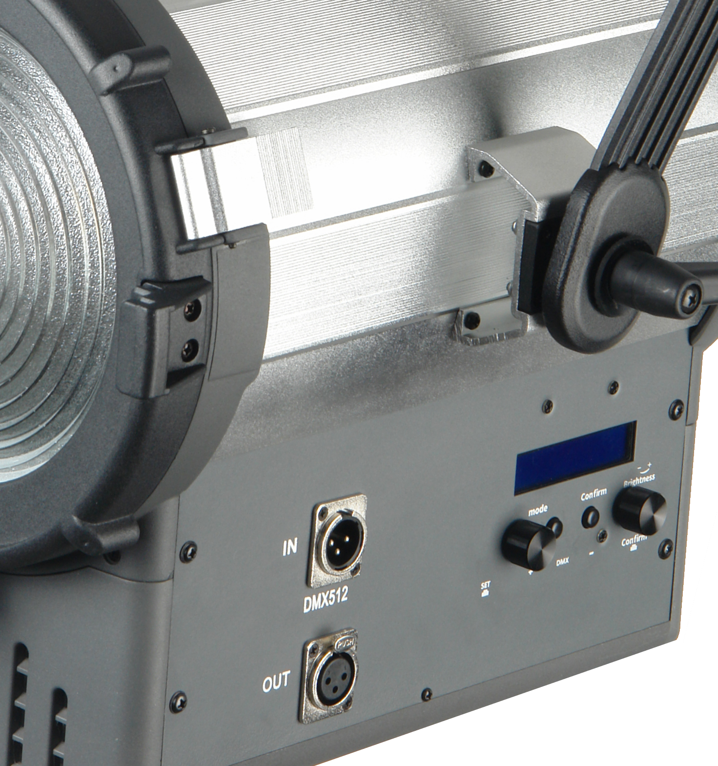 картинка Осветитель студийный GreenBean Fresnel 300 LED X3 DMX от магазина Ultra-mart
