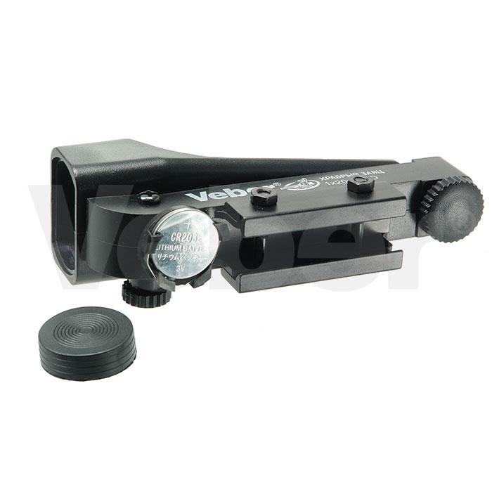 картинка Прицел коллиматорный Veber Храбрый Заяц 1x20x30 RD от магазина Ultra-mart