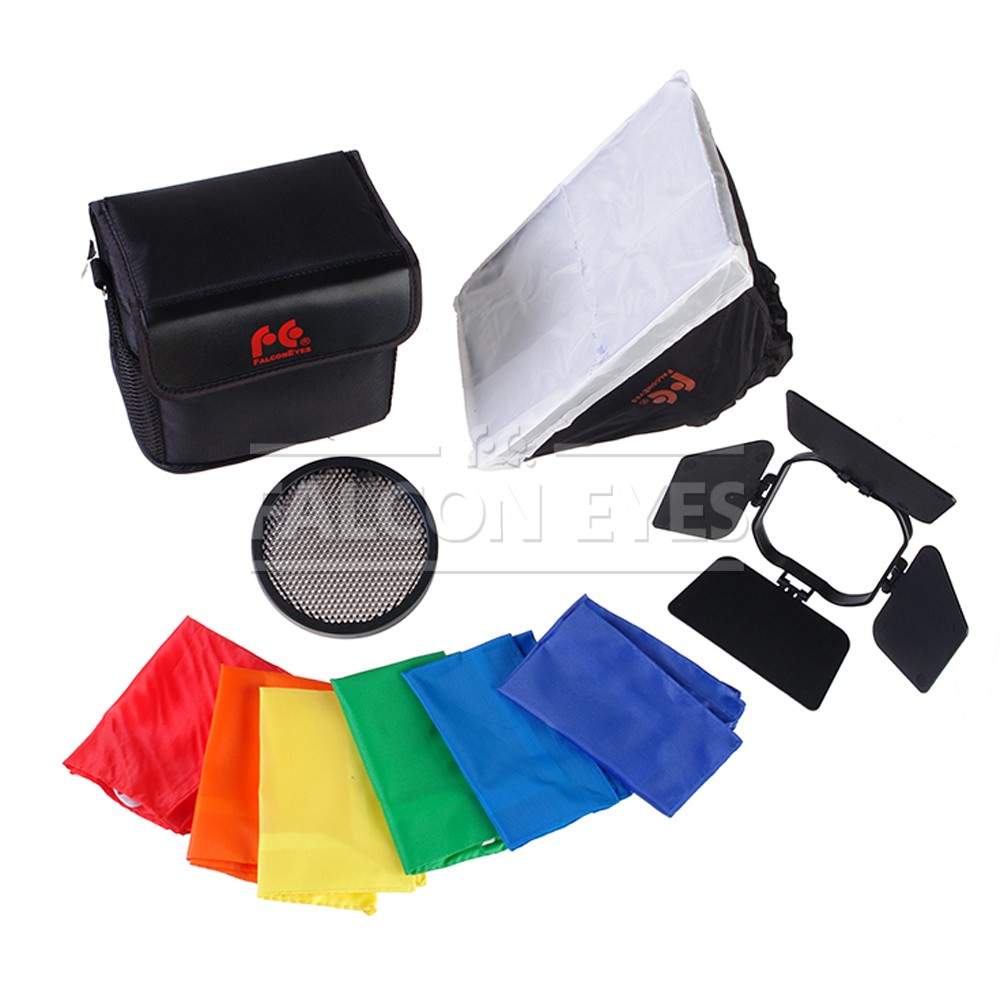 картинка Комплект насадок Falcon Eyes FGA-K5 для накамерных вспышек от магазина Ultra-mart