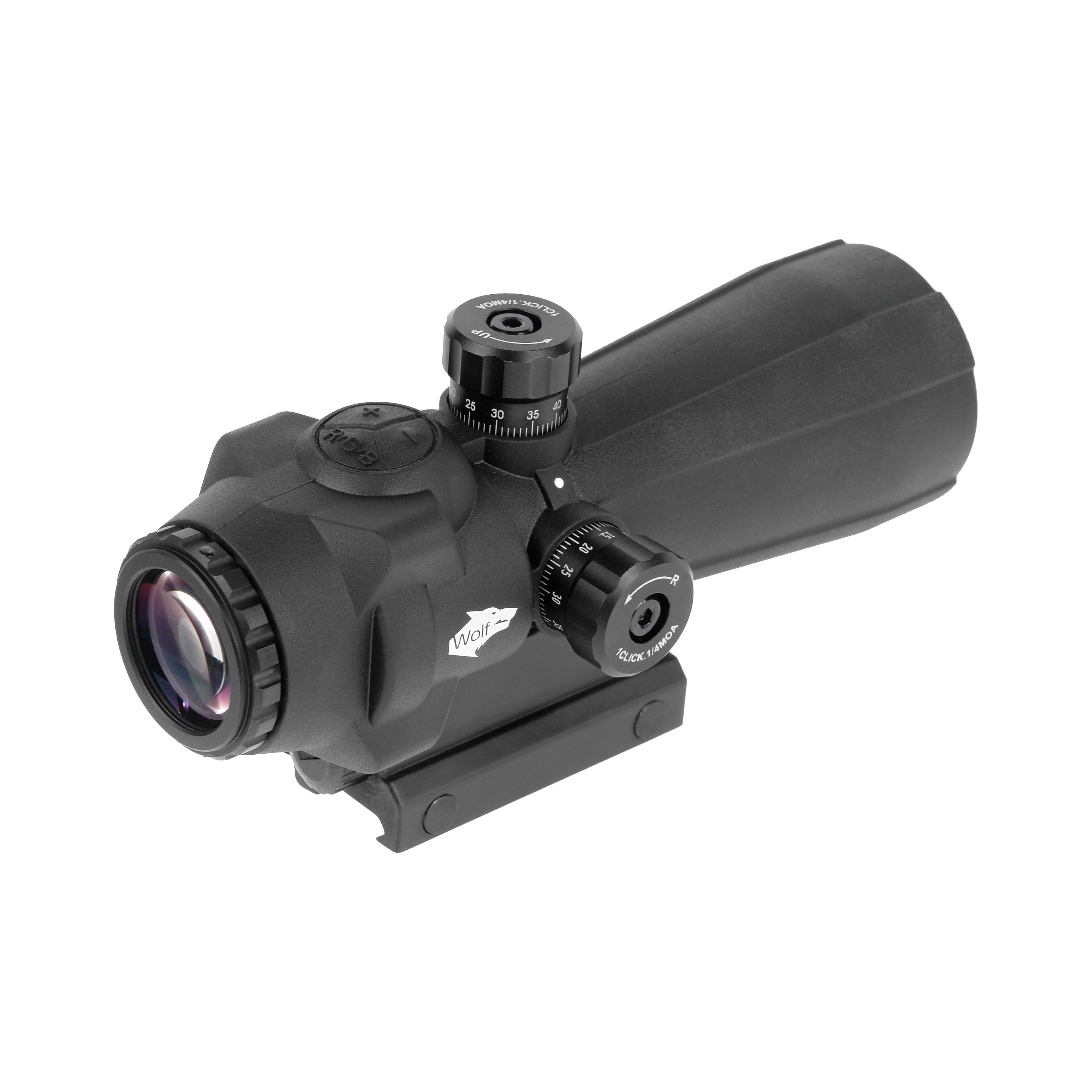 картинка Прицел оптический Veber Wolf Prismatic 5х40 RGB от магазина Ultra-mart