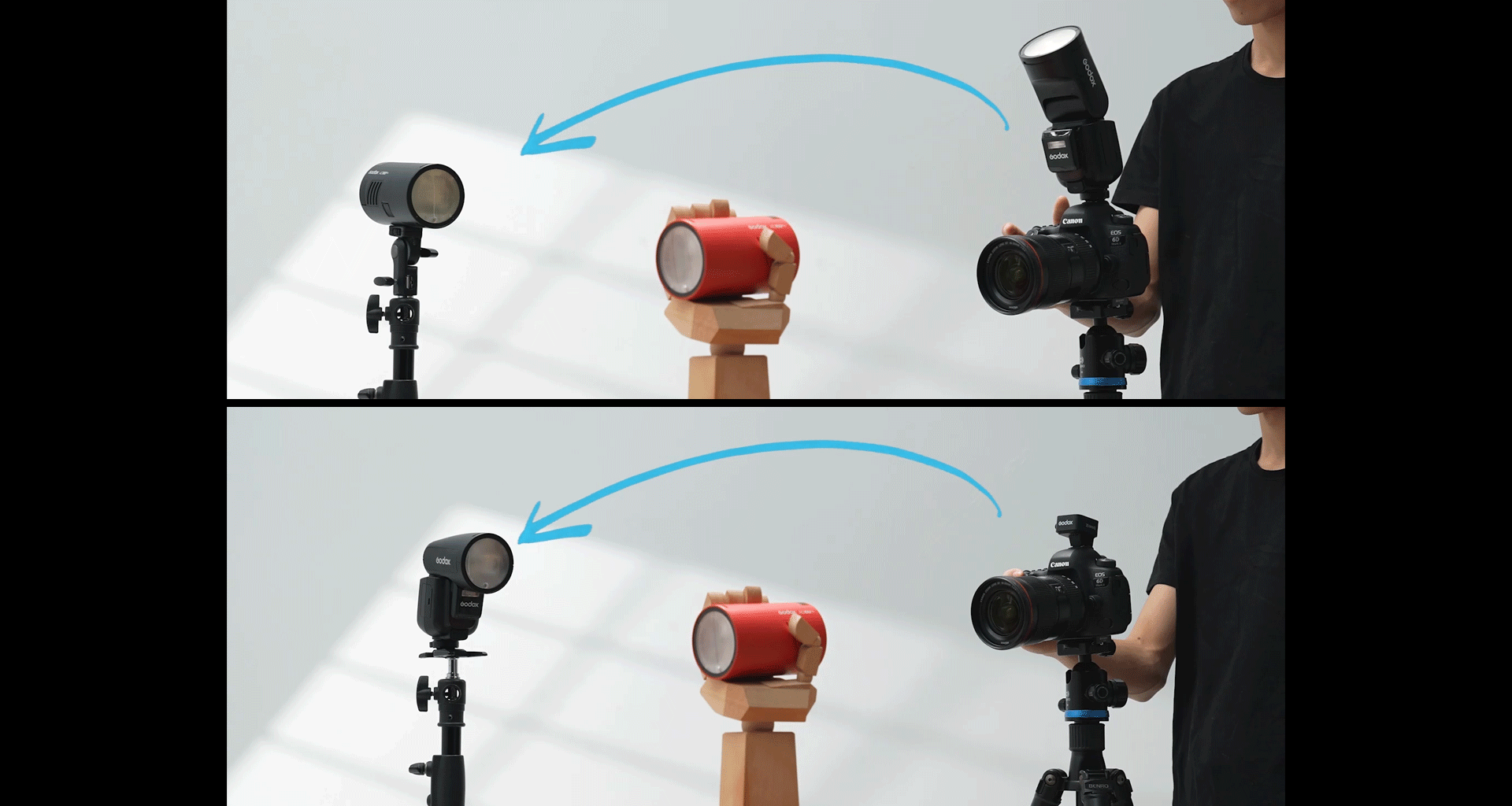 картинка Вспышка накамерная с круглой головкой Godox V1Pro N TTL для Nikon, арт. 31644 от магазина Ultra-mart