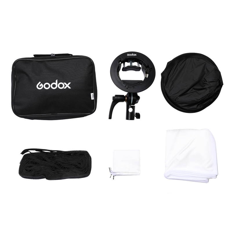 картинка Софтбокс Godox SGGV8080 для накамерных вспышек (с сотами и адаптером S2) от магазина Ultra-mart