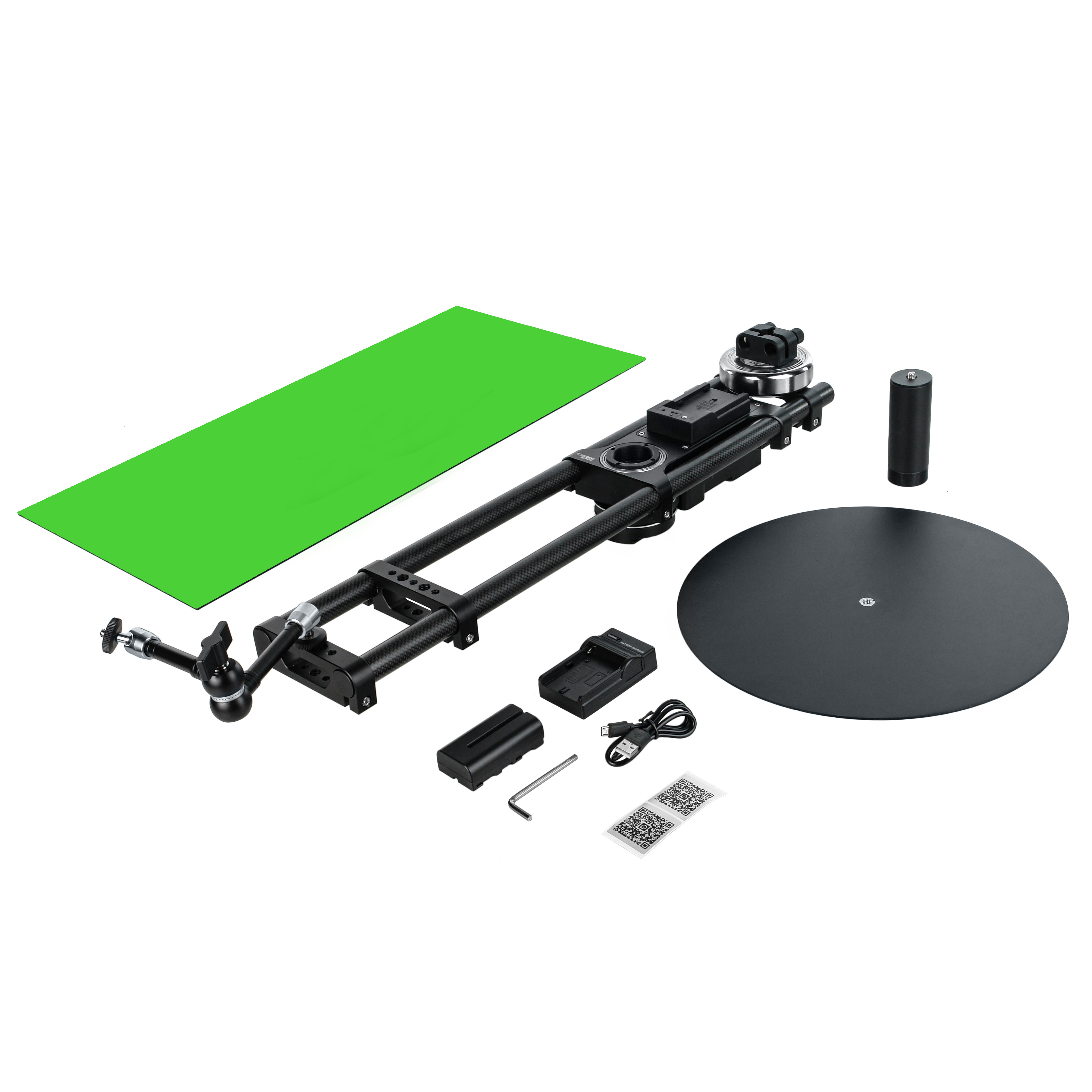 картинка Платформа поворотная GreenBean Rig 360M моторизованная (хромакей) от магазина Ultra-mart