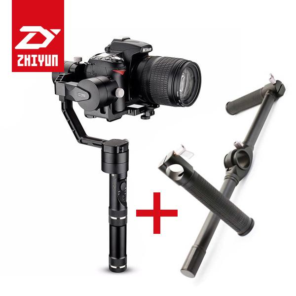 картинка Комплект стабилизатор Zhiyun Crane v2 2017 + двойные рукоятки от магазина Ultra-mart