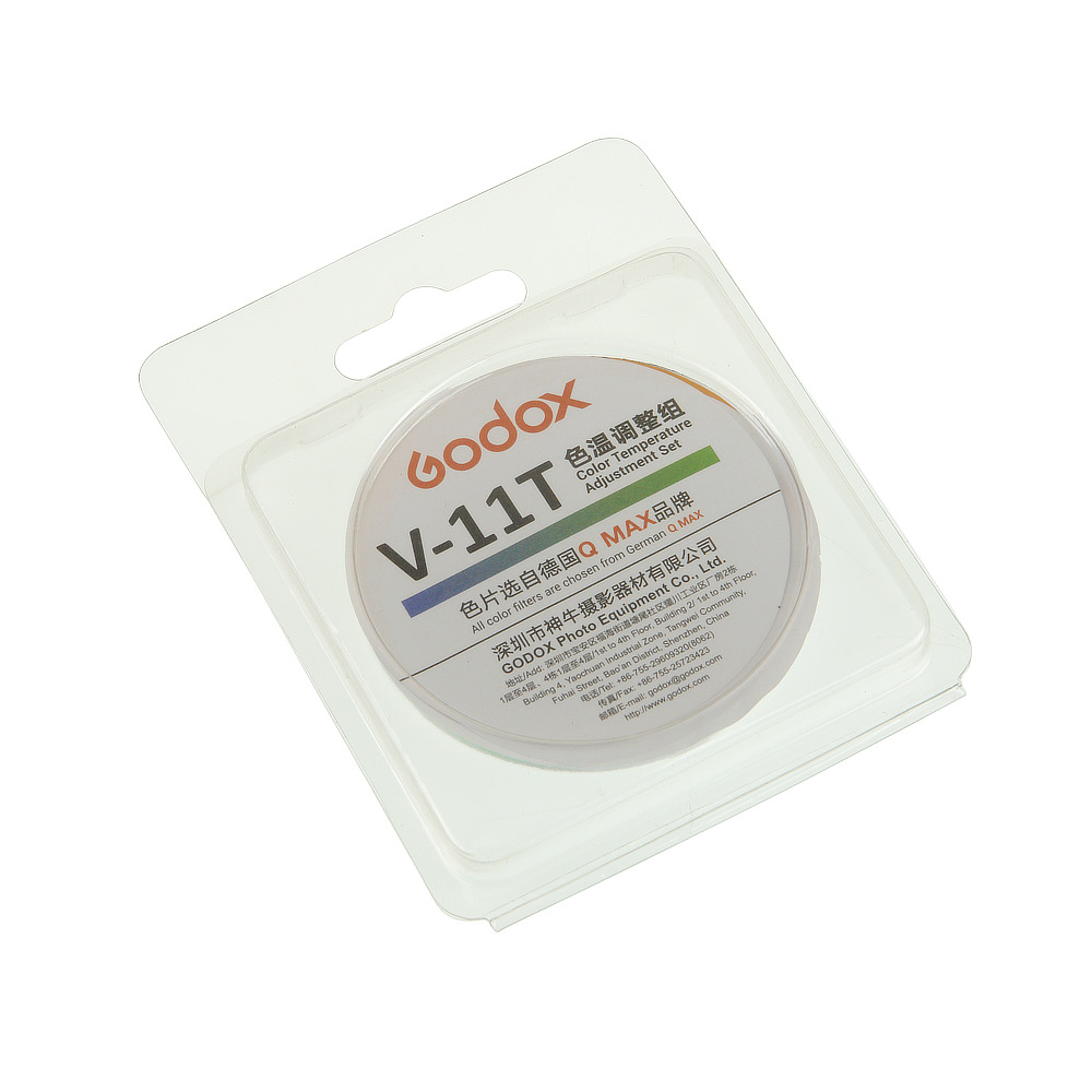 картинка Набор корректирующих светофильтров Godox V-11T для круглой головки от магазина Ultra-mart