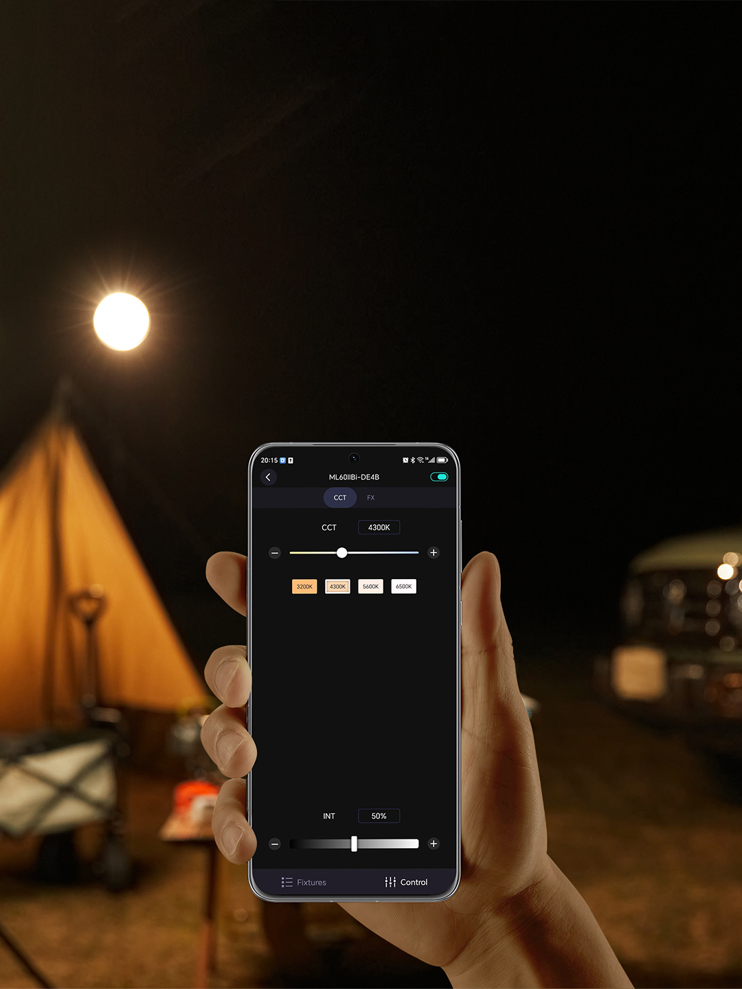картинка Осветитель светодиодный Godox ML60II Bi, CRI 96+, TLCI 97+, 2800 - 6500 K арт. 31392 от магазина Ultra-mart
