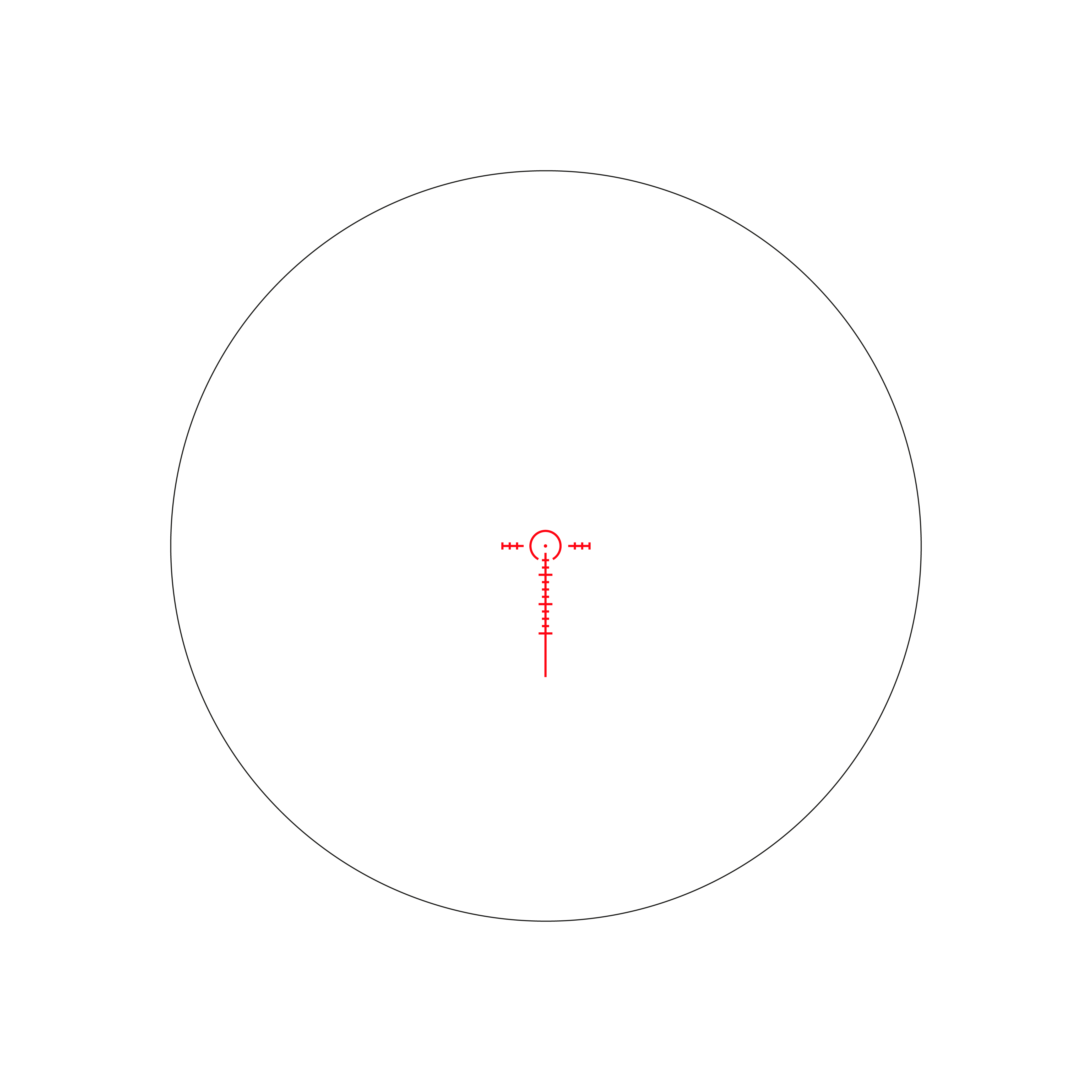 картинка Прицел оптический Veber Wolf Prismatic 5х40 RGB от магазина Ultra-mart