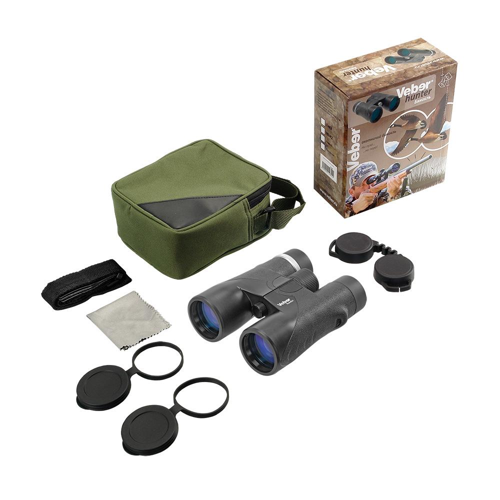 картинка Бинокль 8*42 Veber Hunter (черный) от магазина Ultra-mart