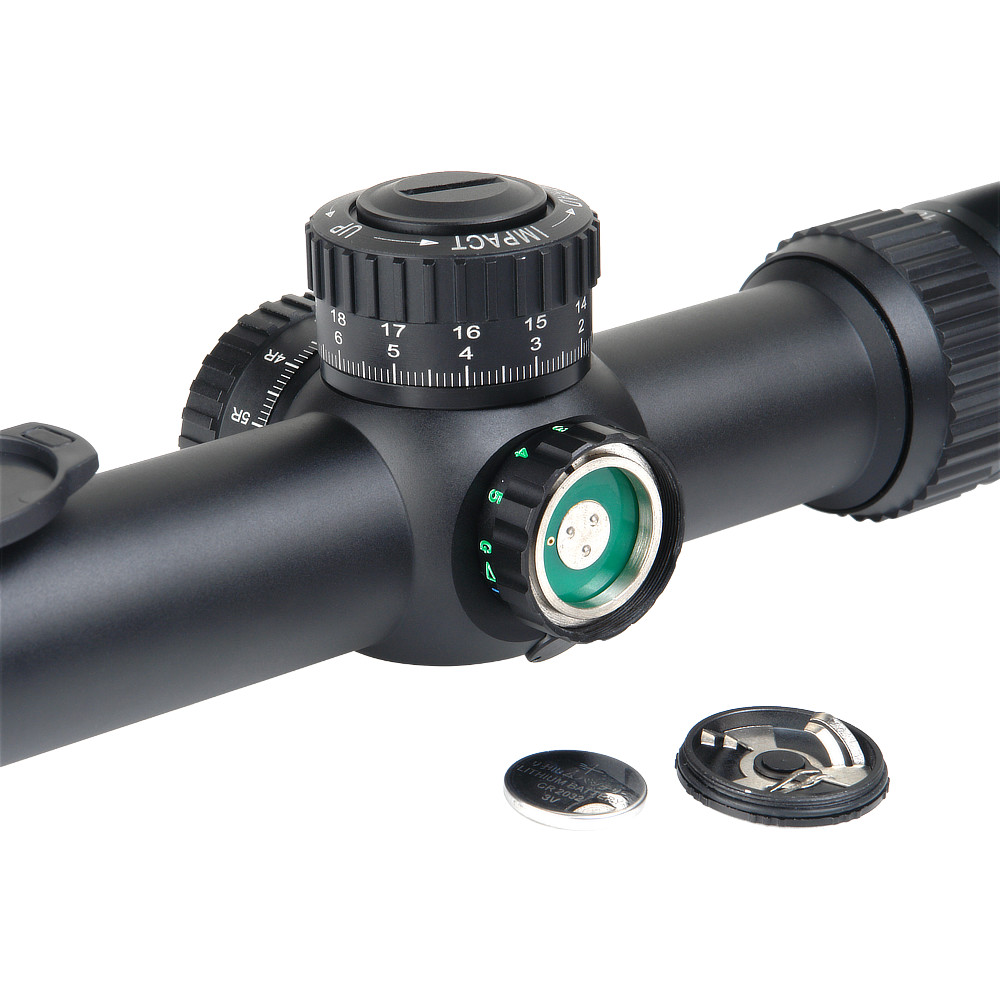 картинка Прицел оптический Veber Wolf II 1-10х26 GB FD Загонник от магазина Ultra-mart