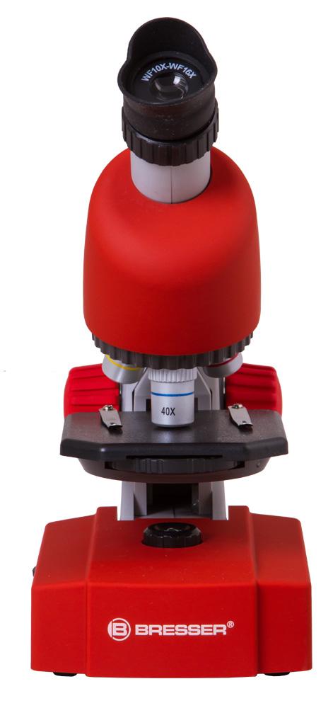 картинка Микроскоп Bresser Junior 40x-640x, красный от магазина Ultra-mart