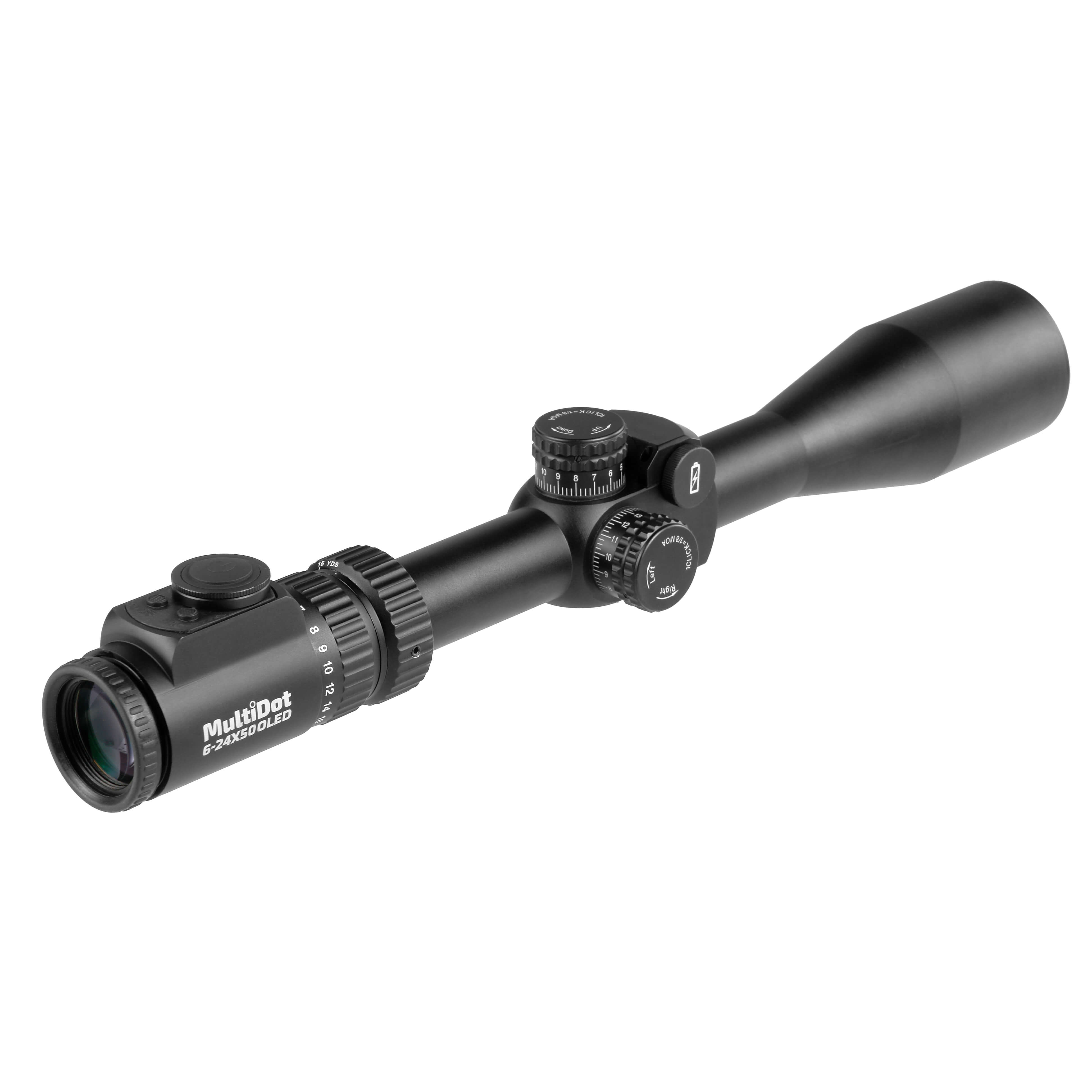 картинка Прицел оптический Veber MultiDOT 6-24X50 OLED от магазина Ultra-mart