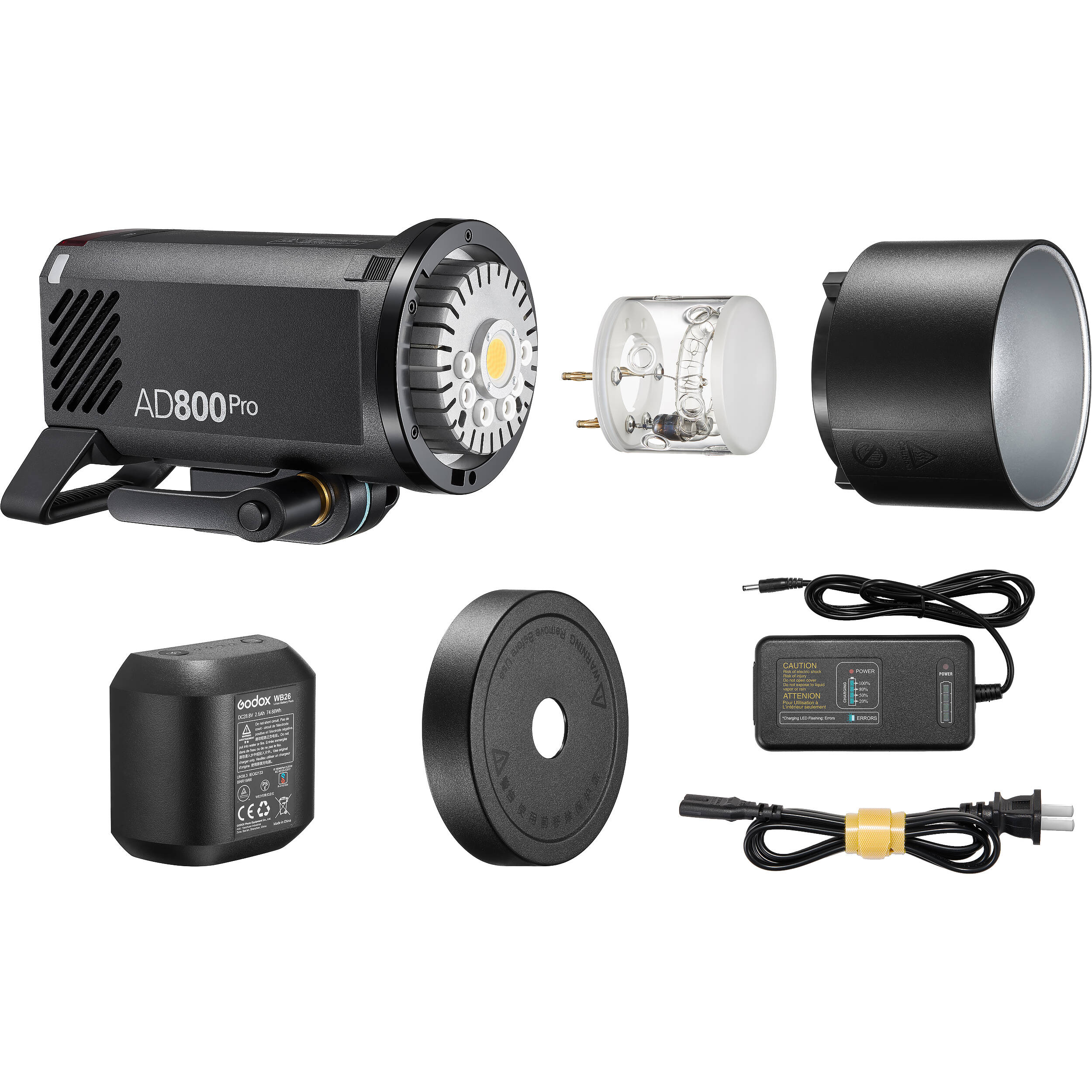 картинка Вспышка аккумуляторная Godox Witstro AD800Pro, 800 Дж, арт. 33408 от магазина Ultra-mart