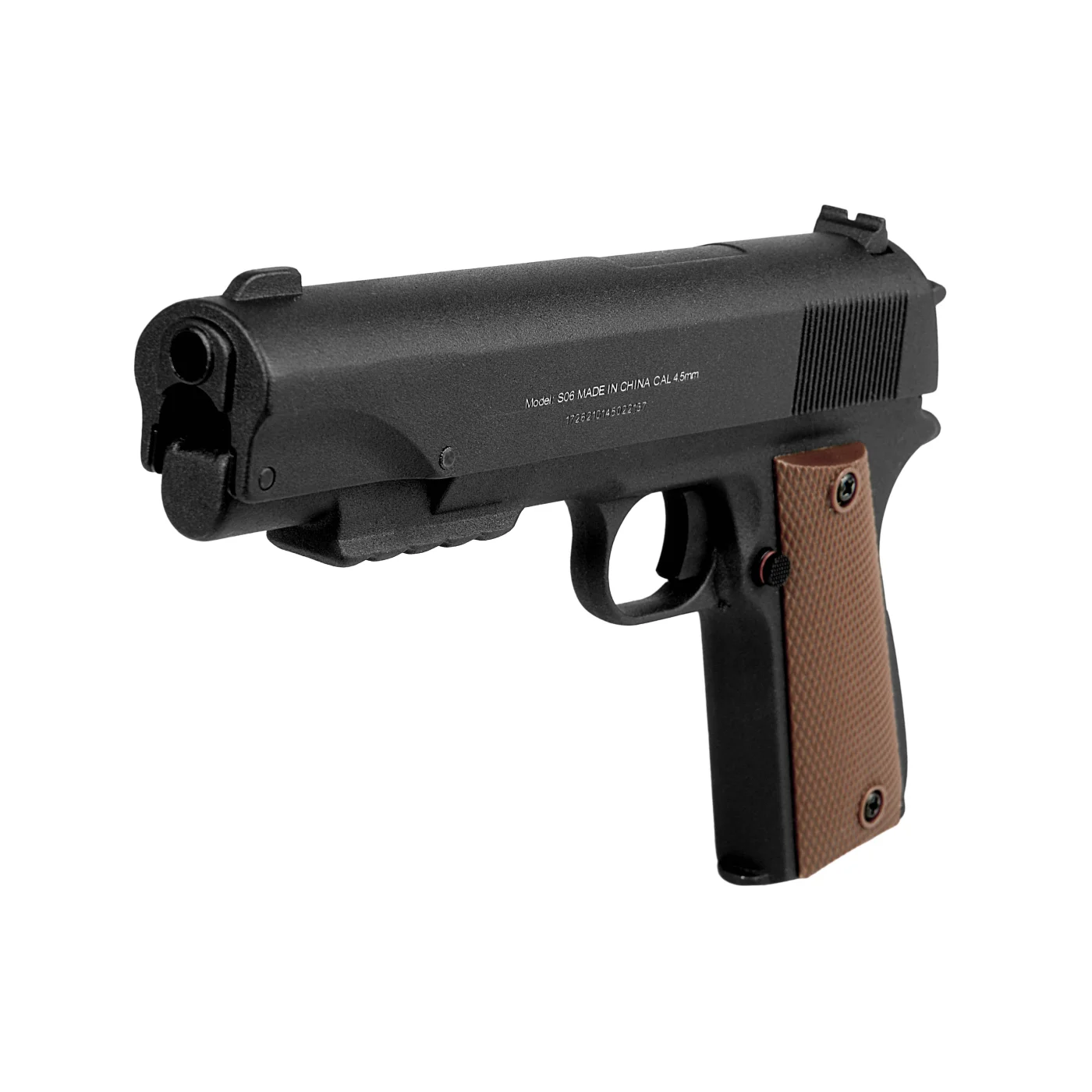 картинка Пистолет пневматический BLACK STRIKE S06 кал.4.5mm не более 3,0Дж от магазина Ultra-mart