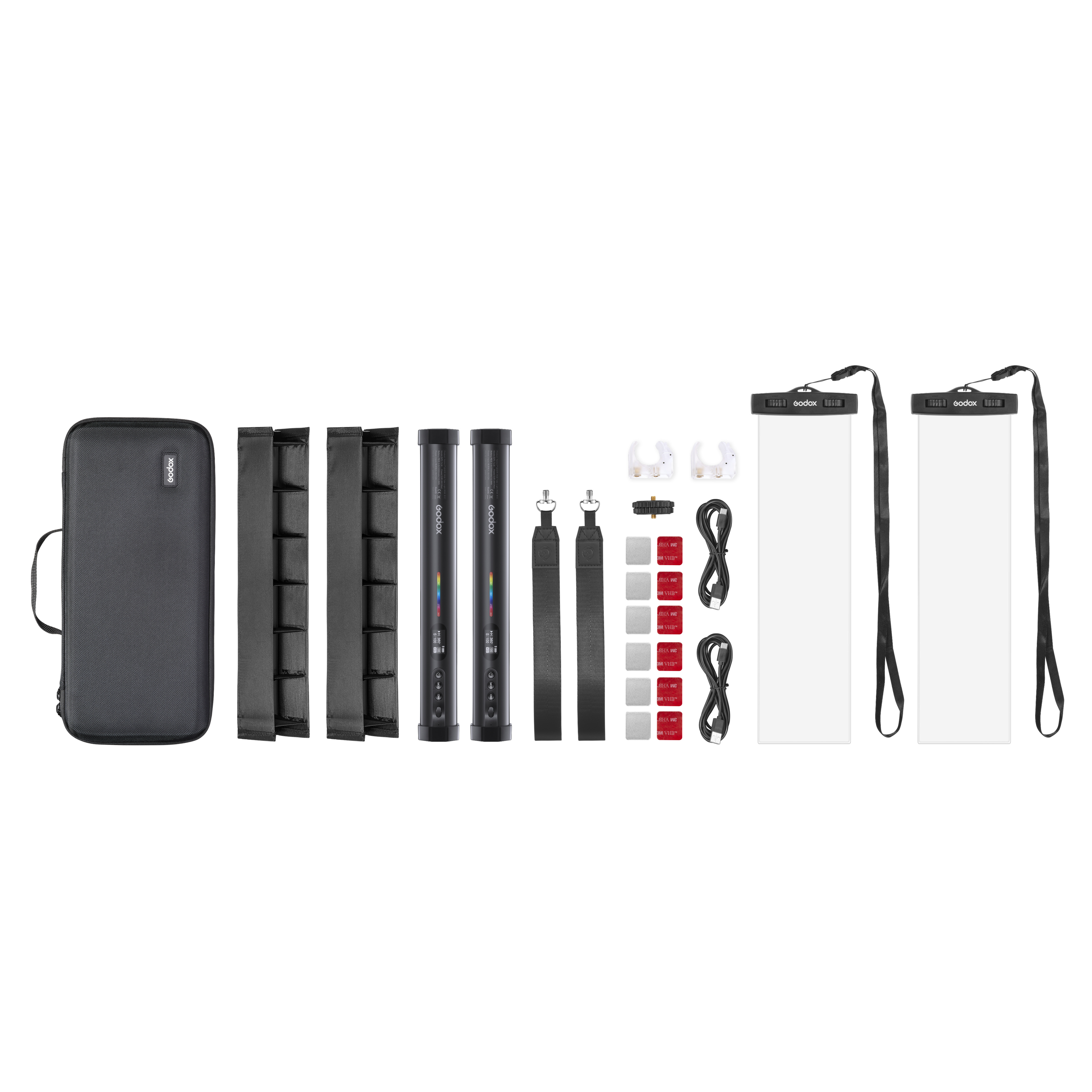 Комплект светодиодных осветителей Godox TL30-K2 Kit, арт.28501