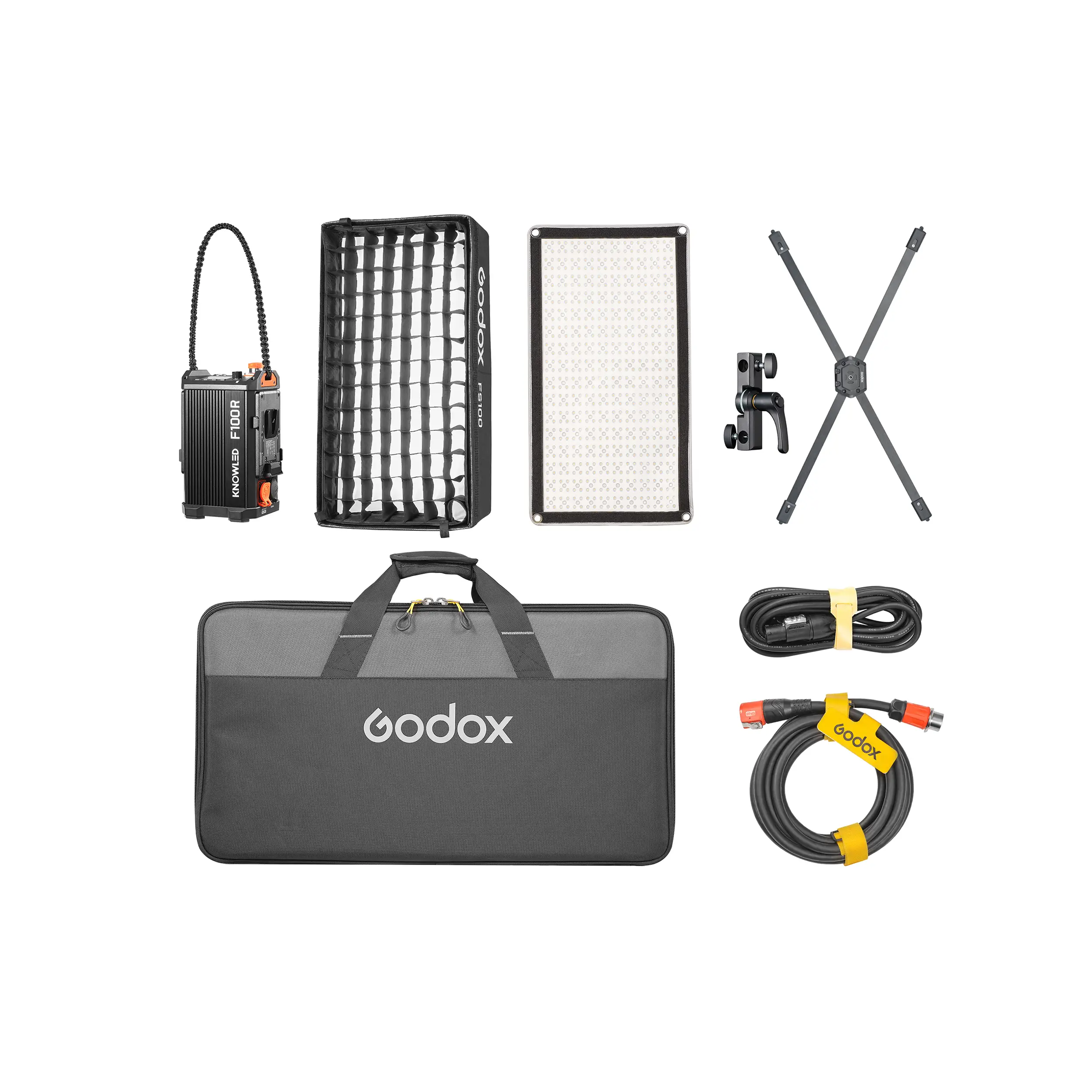 картинка Осветитель светодиодный Godox Knowled F100R K1 складной от магазина Ultra-mart