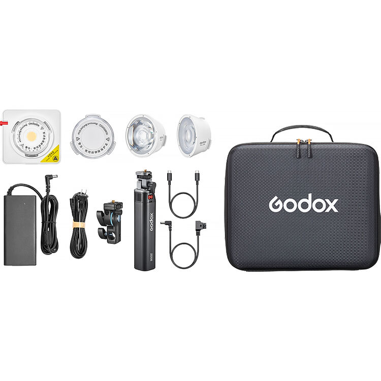 Осветитель светодиодный Godox ML100R Kit3 (с BG02) , RGB, арт .32836