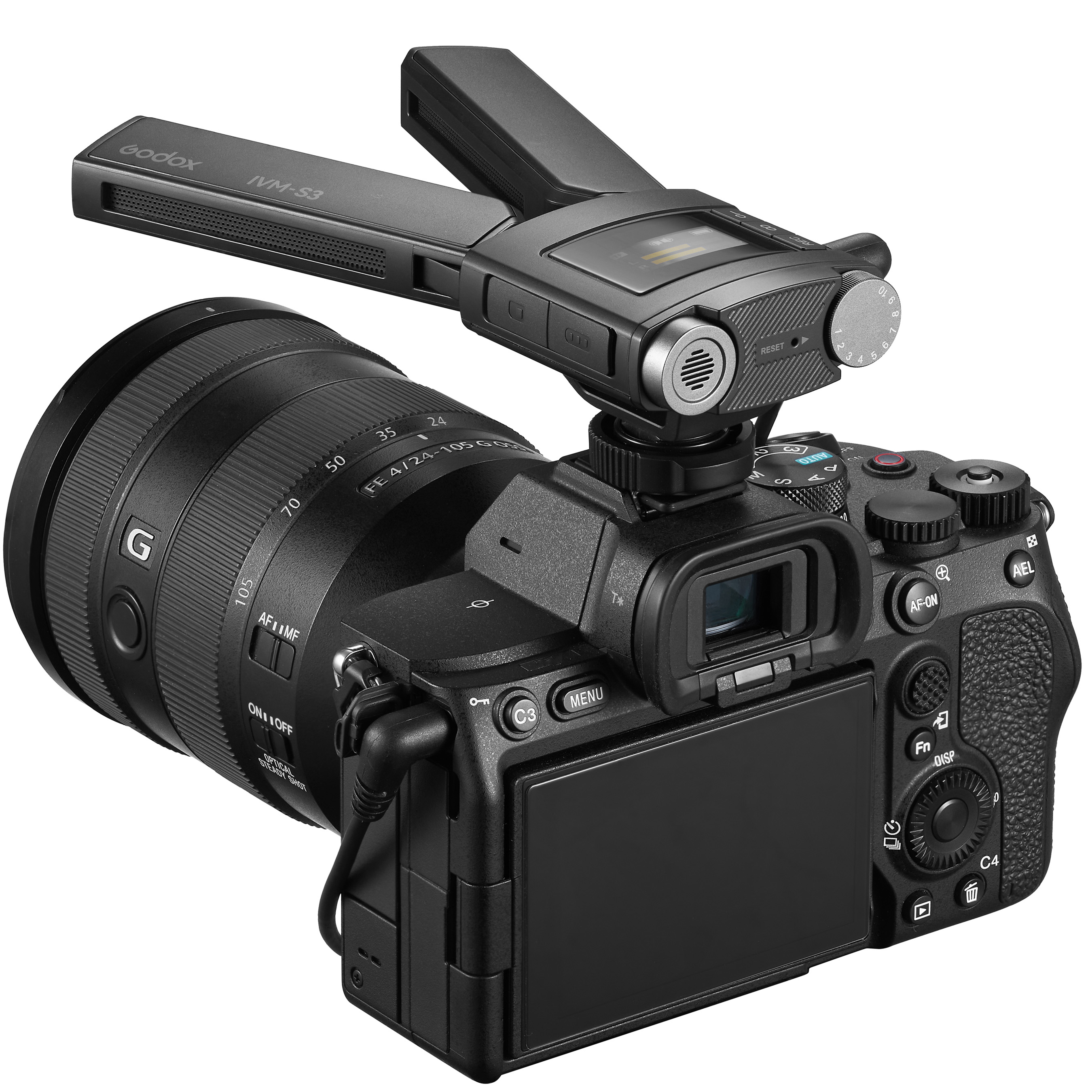 картинка Стерео микрофон Godox IVM-S3 накамерный от магазина Ultra-mart