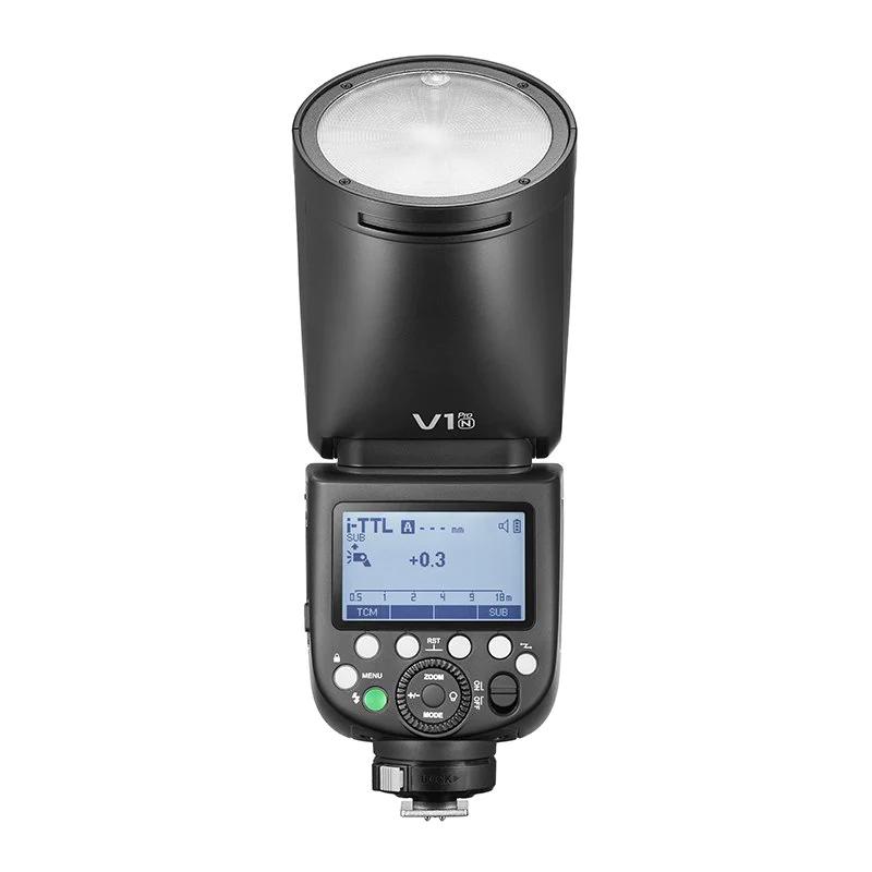 картинка Вспышка накамерная с круглой головкой Godox V1Pro N TTL для Nikon, арт. 31644 от магазина Ultra-mart