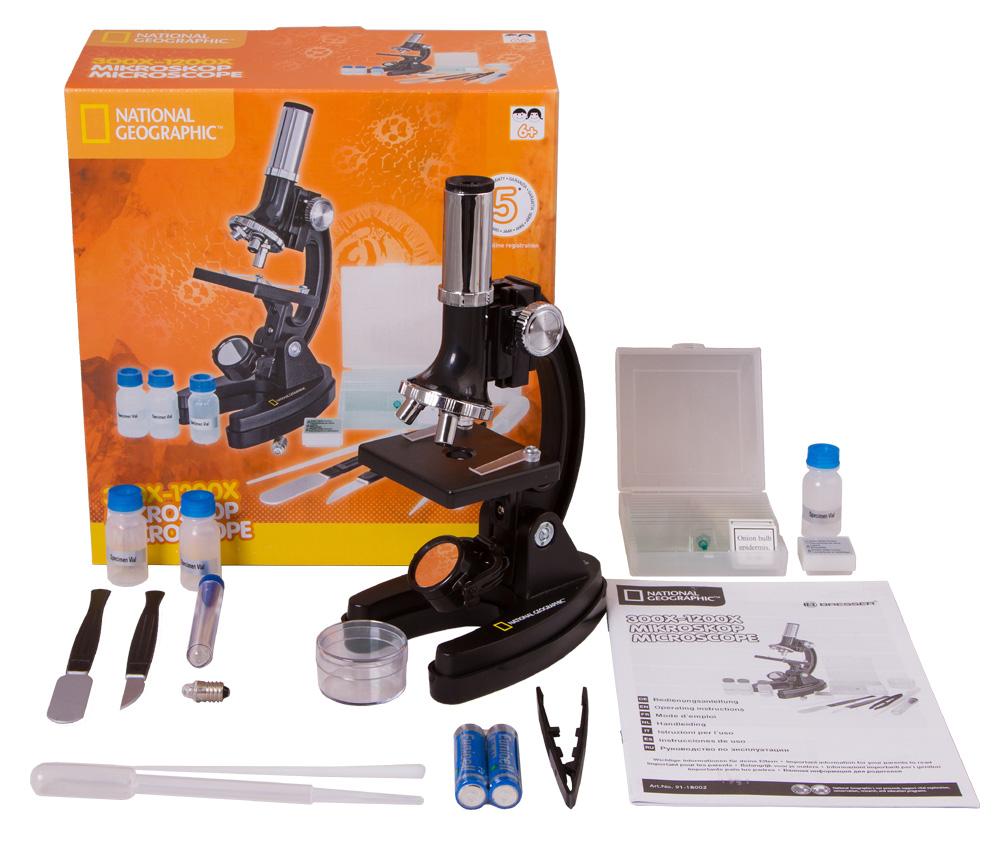 картинка Микроскоп Bresser National Geographic 300–1200x от магазина Ultra-mart