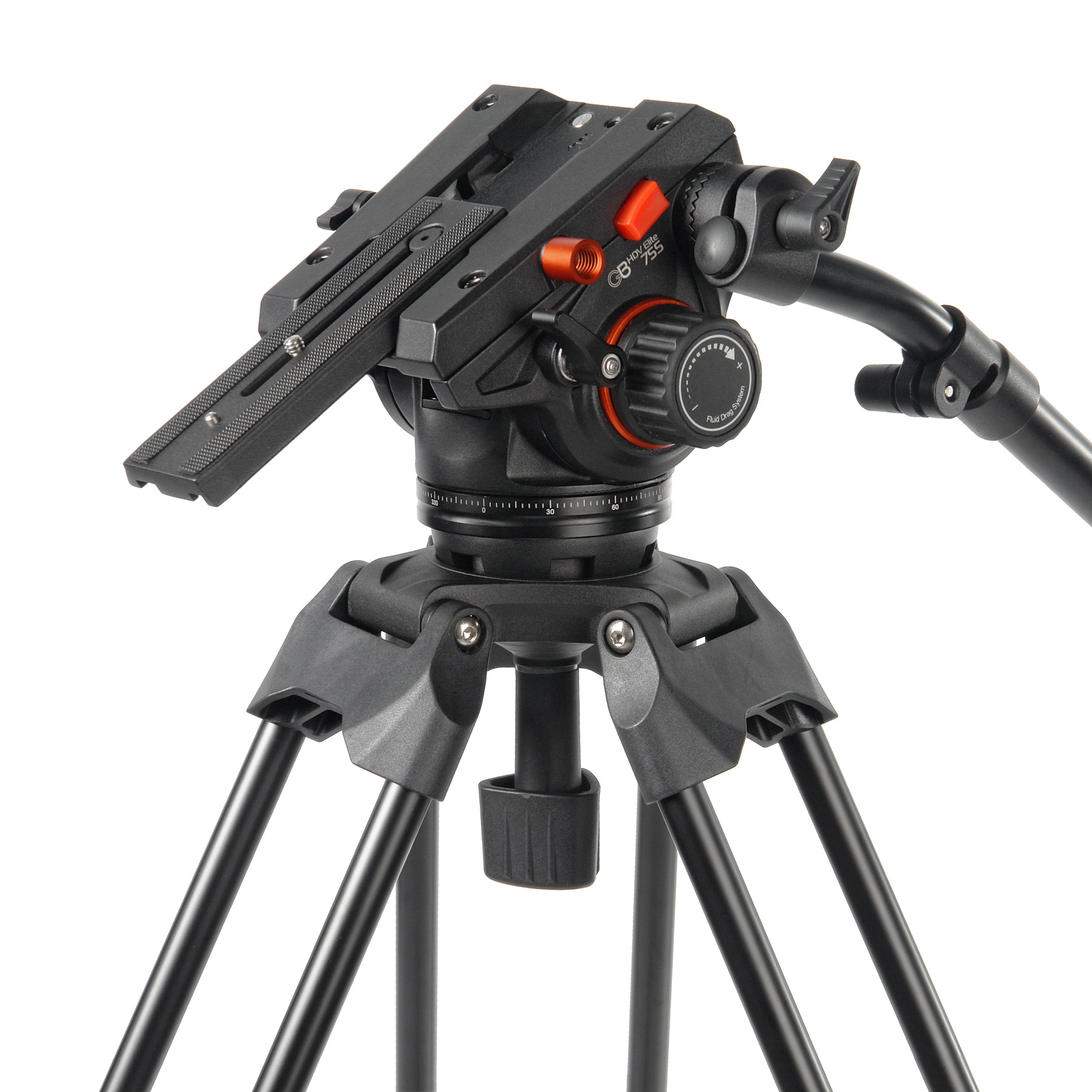 картинка Видеоштатив GreenBean HDV Elite 755, алюминиевый, арт. 26464 от магазина Ultra-mart