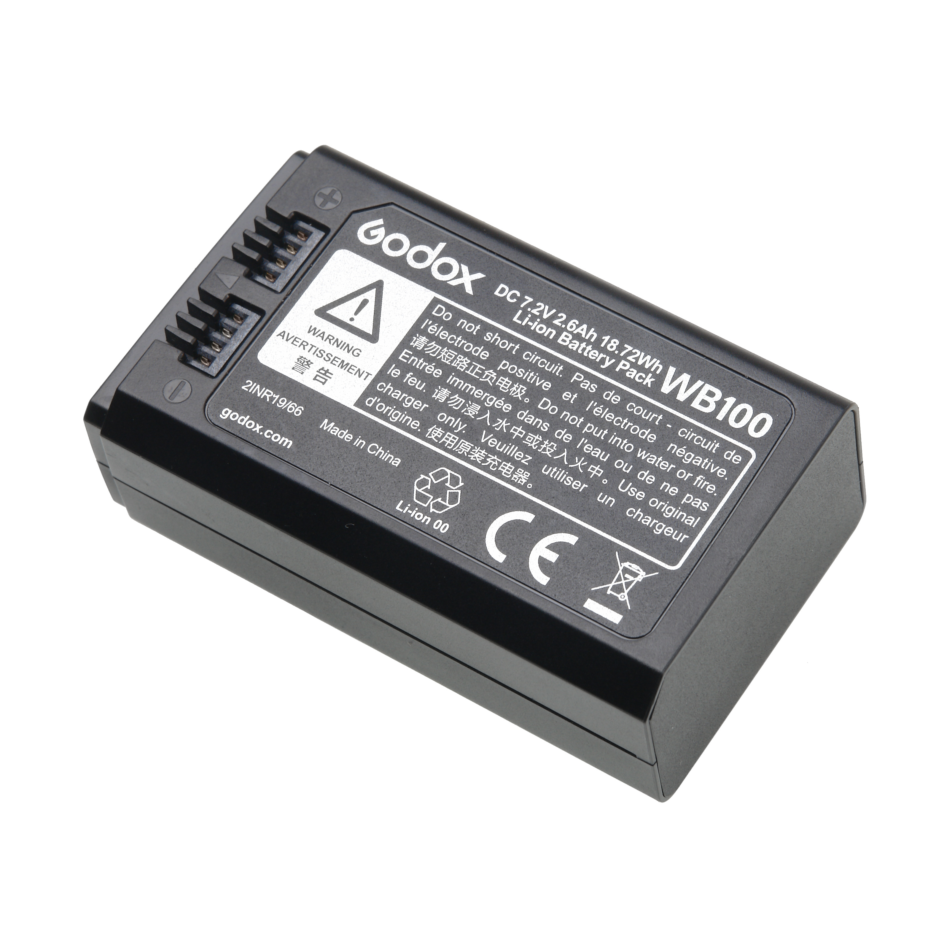 картинка Аккумулятор Godox WB100 для AD100Pro от магазина Ultra-mart