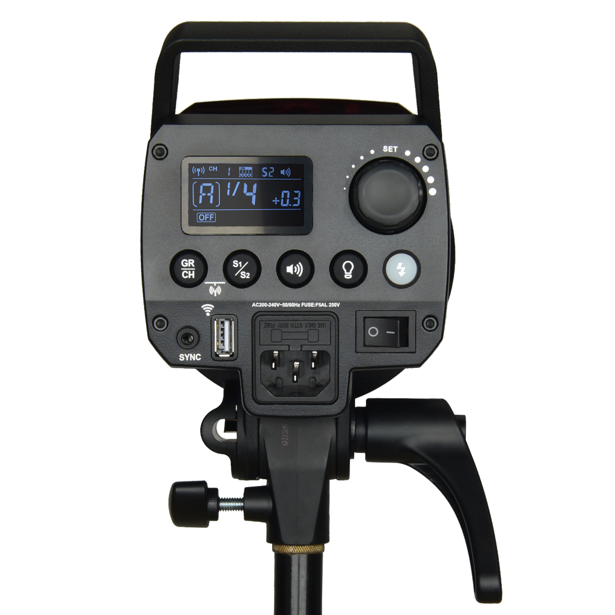 картинка Комплект студийного оборудования Godox MS200V-F от магазина Ultra-mart