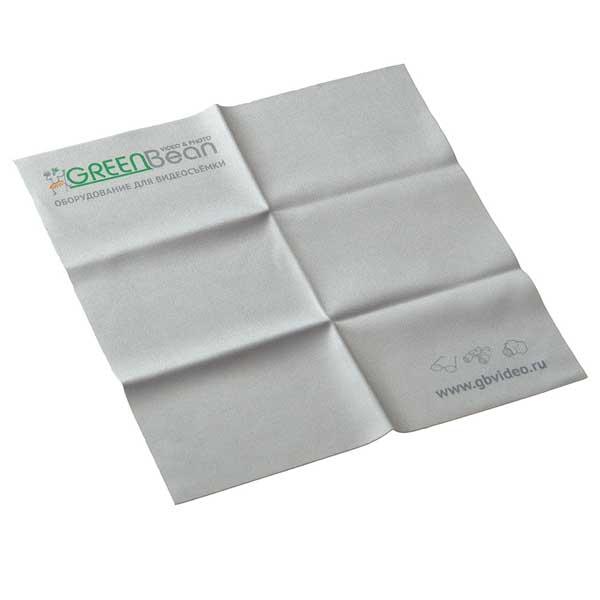 картинка Салфетка микрофибра для ухода за оптикой GreenBean 15x15 от магазина Ultra-mart
