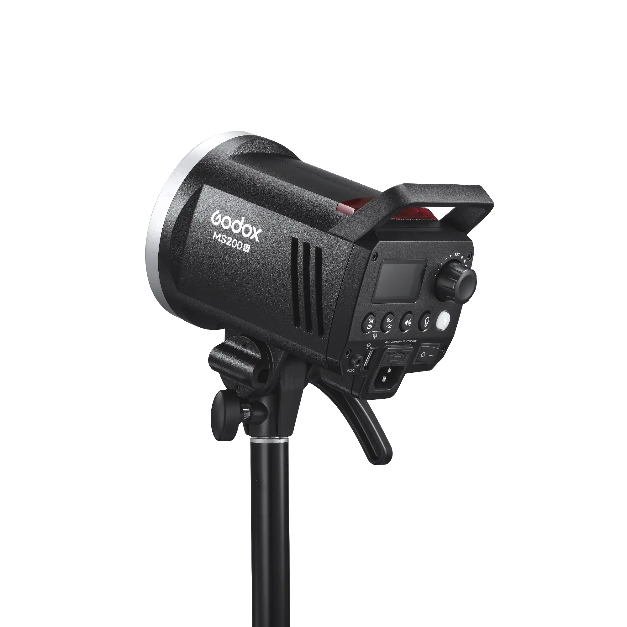 картинка Вспышка студийная Godox MS200V,  байонет Bowens, LED-лампа 10Вт,  арт.29930 от магазина Ultra-mart