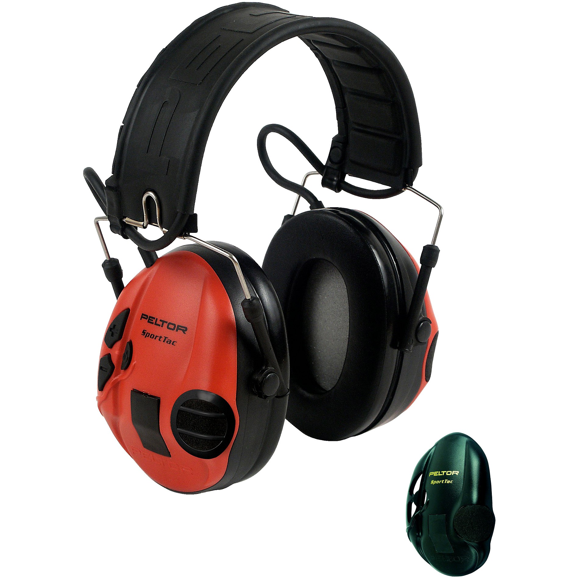 картинка 3М™ PELTOR™ MT16H210F-478-RD SportTac™  со складным оголовьем  со складным оголовьем  красные/черные красные/черные от магазина Ultra-mart