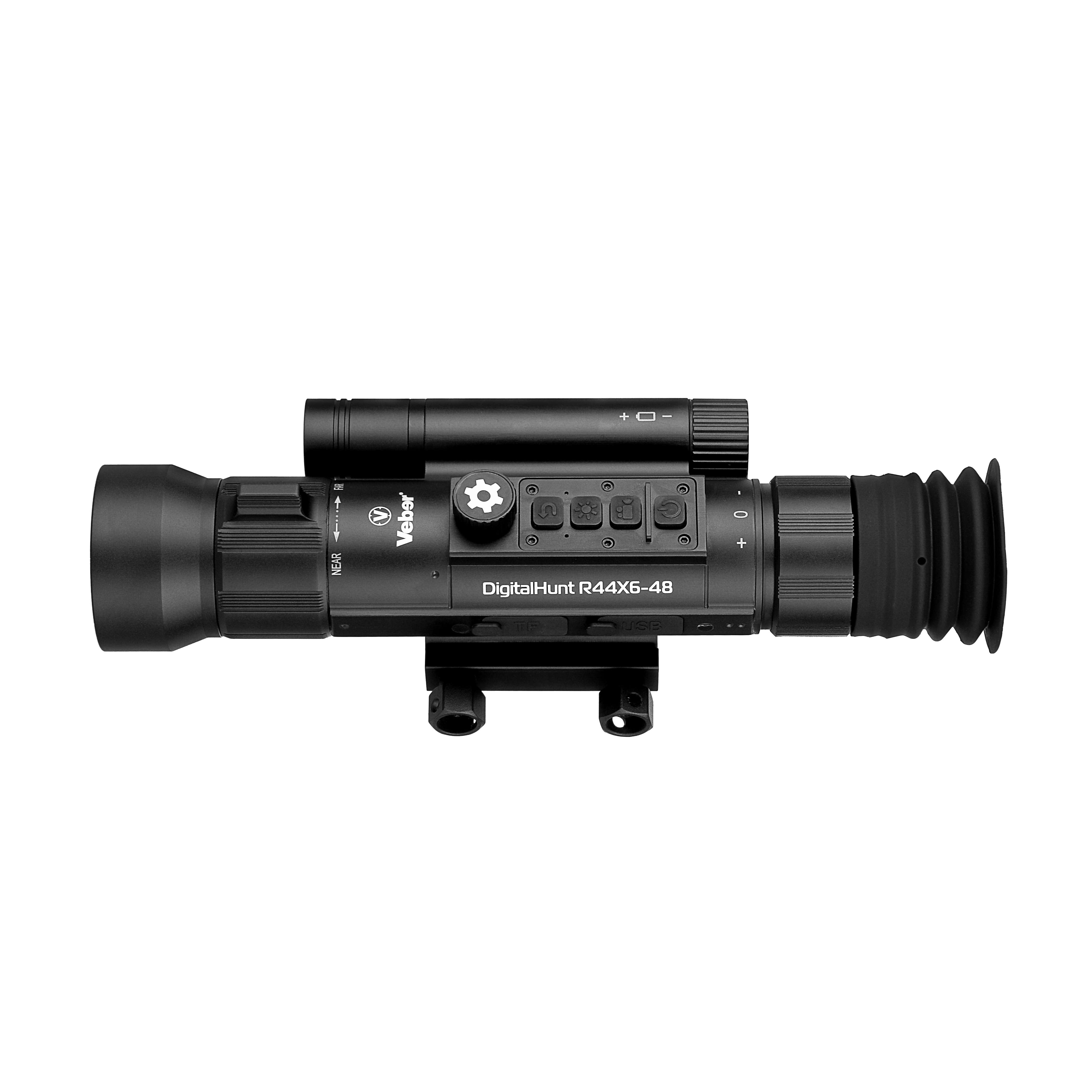 картинка Цифровой прицел Veber DigitalHunt R44X6-48, черный. арт.31883 от магазина Ultra-mart