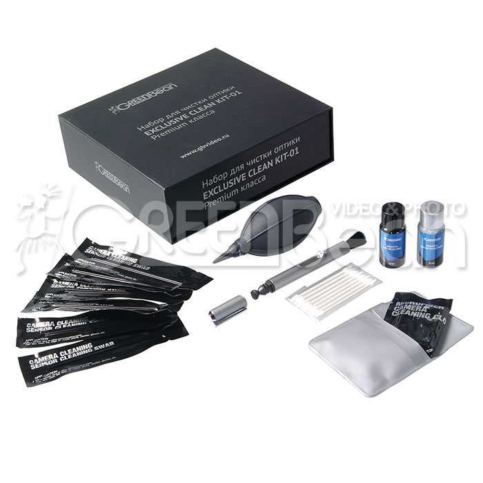 картинка Набор для чистки оптики GreenBean Exclusive Clean KIT-01 от магазина Ultra-mart