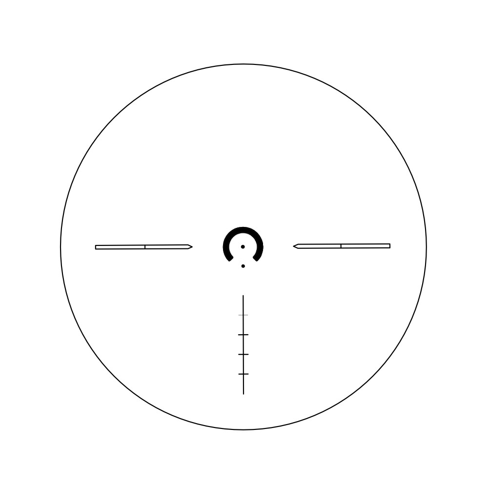 картинка Прицел оптический Veber Wolf II 1-10х26 GB FD Загонник от магазина Ultra-mart