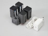 картинка Зарядное устройство GreenBean QuadCharger NPF от магазина Ultra-mart