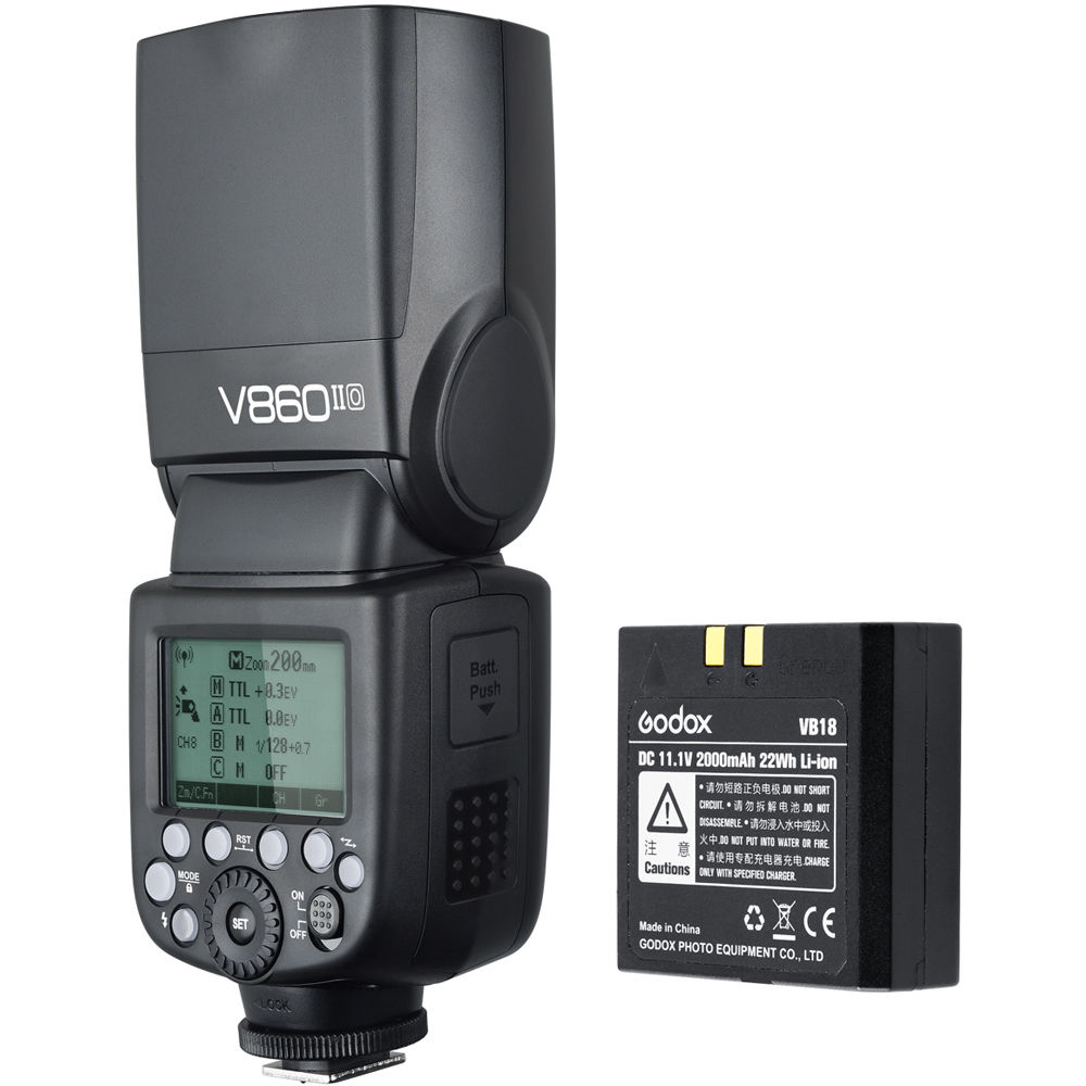 картинка Вспышка накамерная Godox Ving V860IIO TTL для Olympus/Panasonic от магазина Ultra-mart