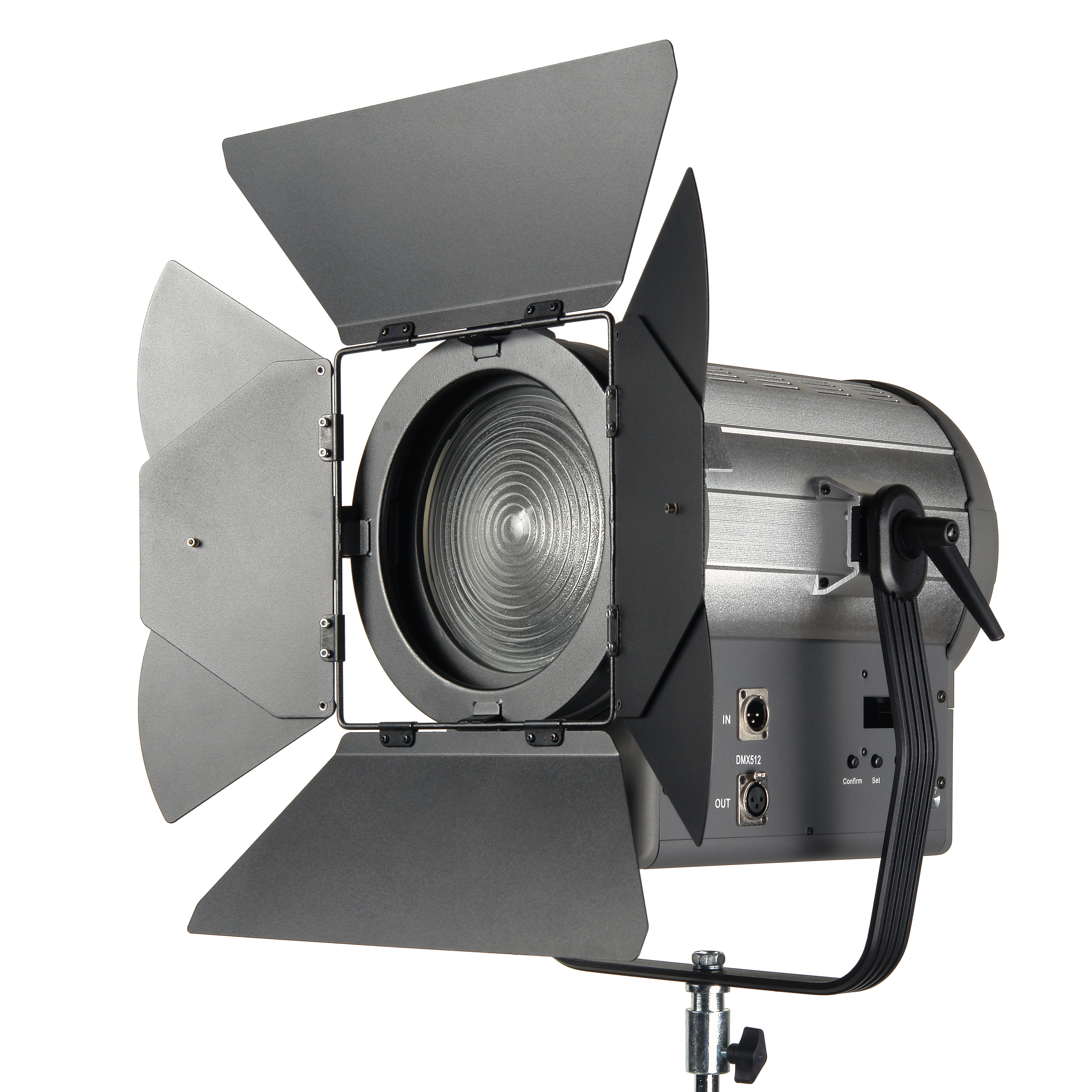картинка Осветитель студийный GreenBean Fresnel 300 LED X3 DMX от магазина Ultra-mart