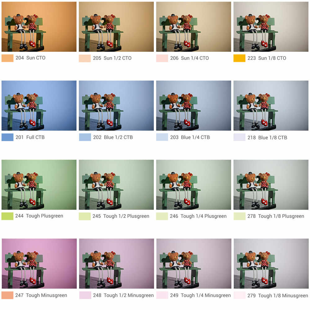картинка Набор светофильтров коррекции цветовой температуры Godox SA-11T для S30 от магазина Ultra-mart
