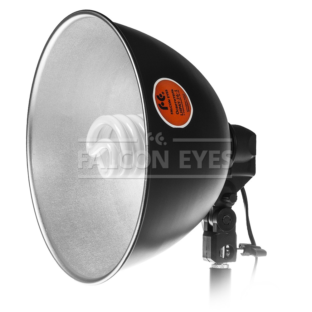 картинка Осветитель Falcon Eyes LHPAT-26-1 с отражателем 26 см от магазина Ultra-mart