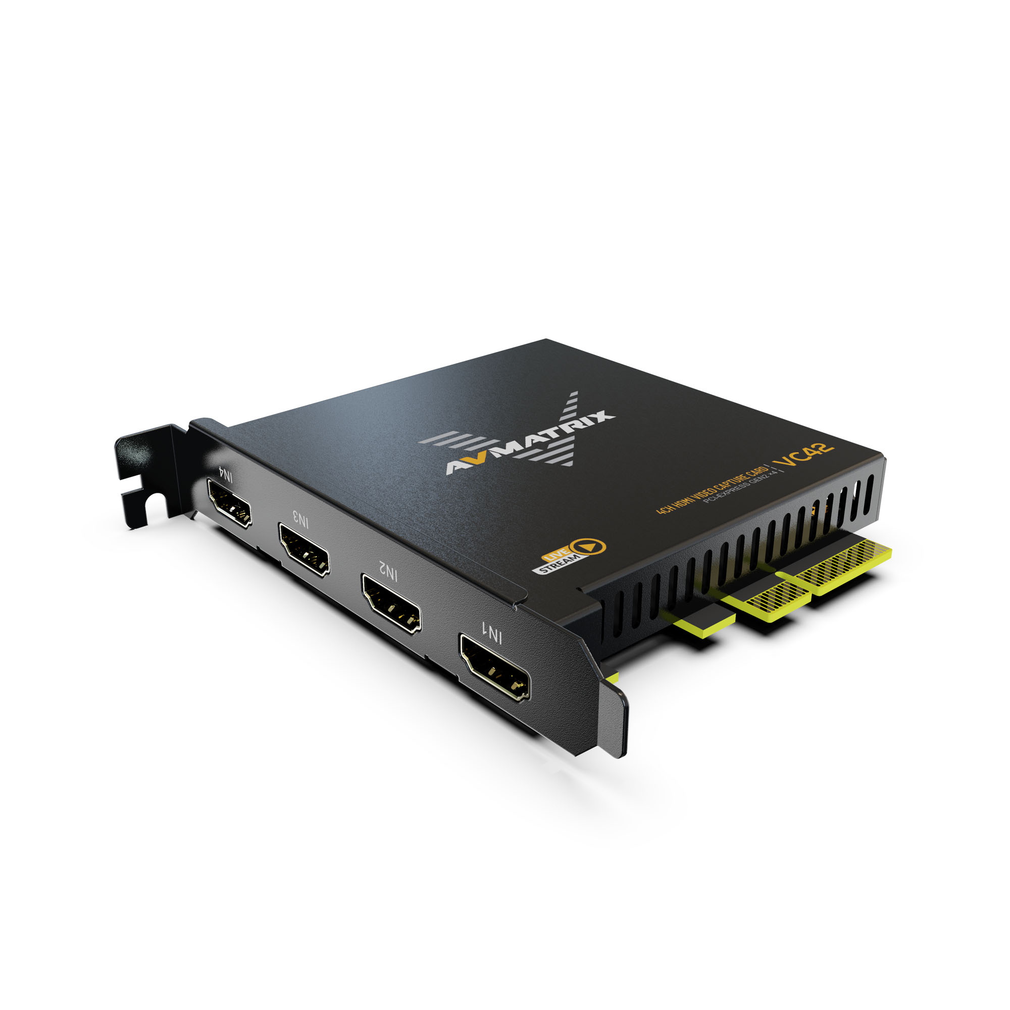 картинка Плата видеозахвата AVMATRIX VC42 4CH HDMI PCIE от магазина Ultra-mart