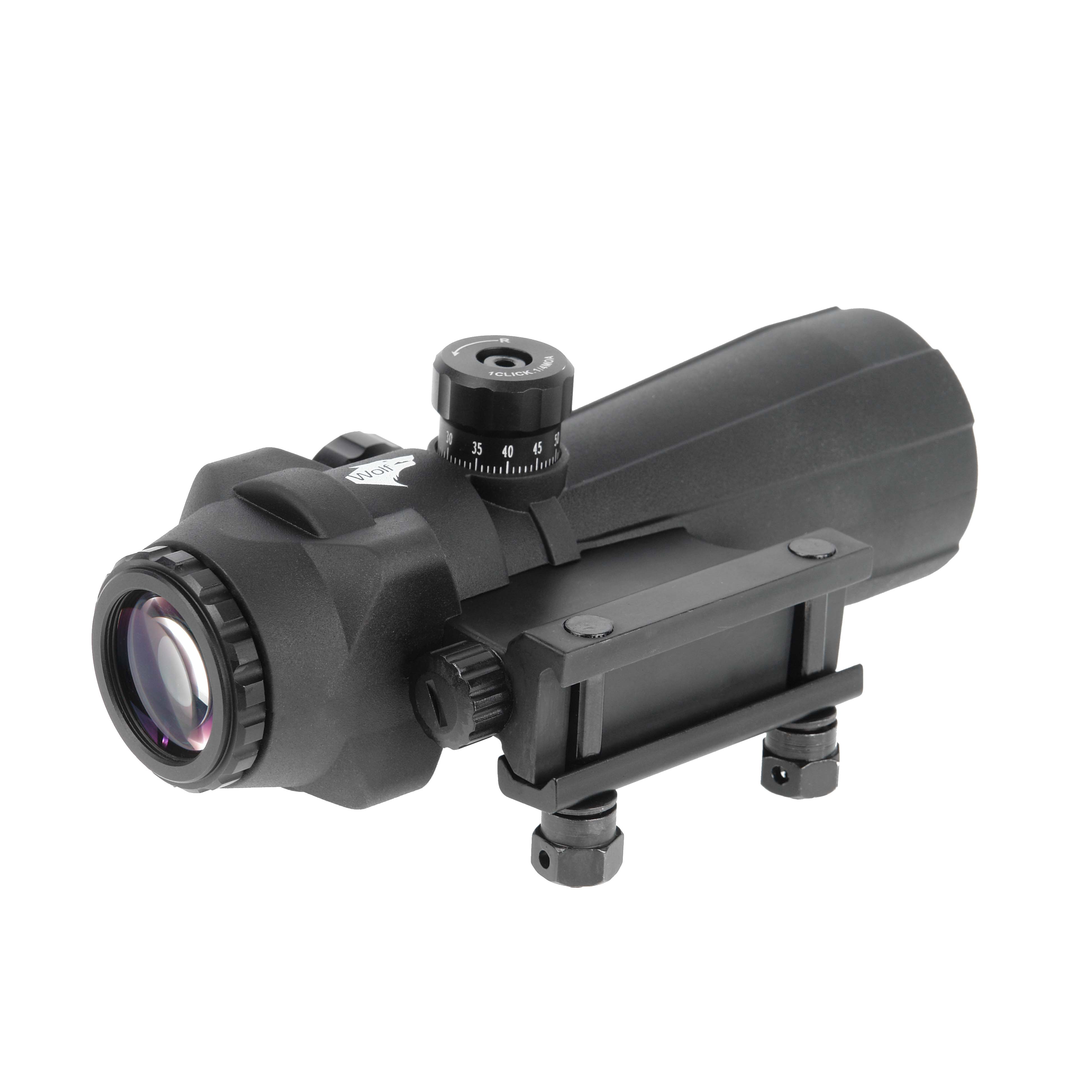 картинка Прицел оптический Veber Wolf Prismatic 5х40 RGB от магазина Ultra-mart