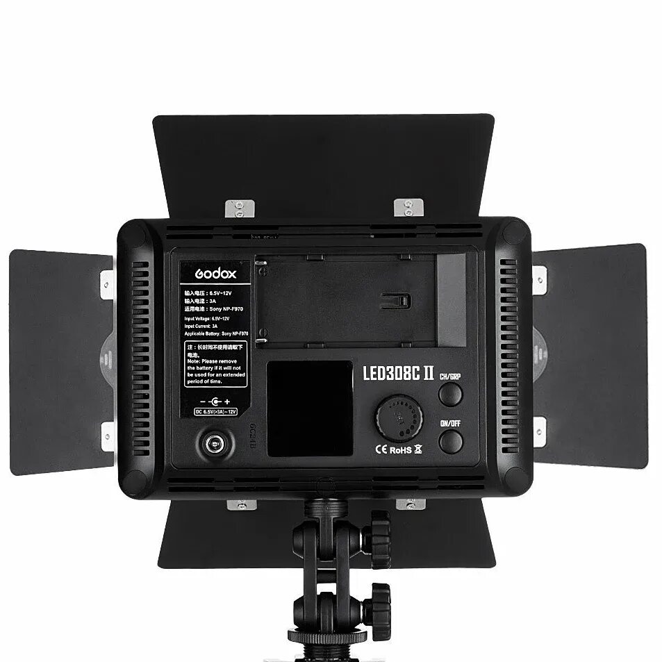 картинка Осветитель светодиодный Godox LED308C II накамерный, арт.28539 от магазина Ultra-mart